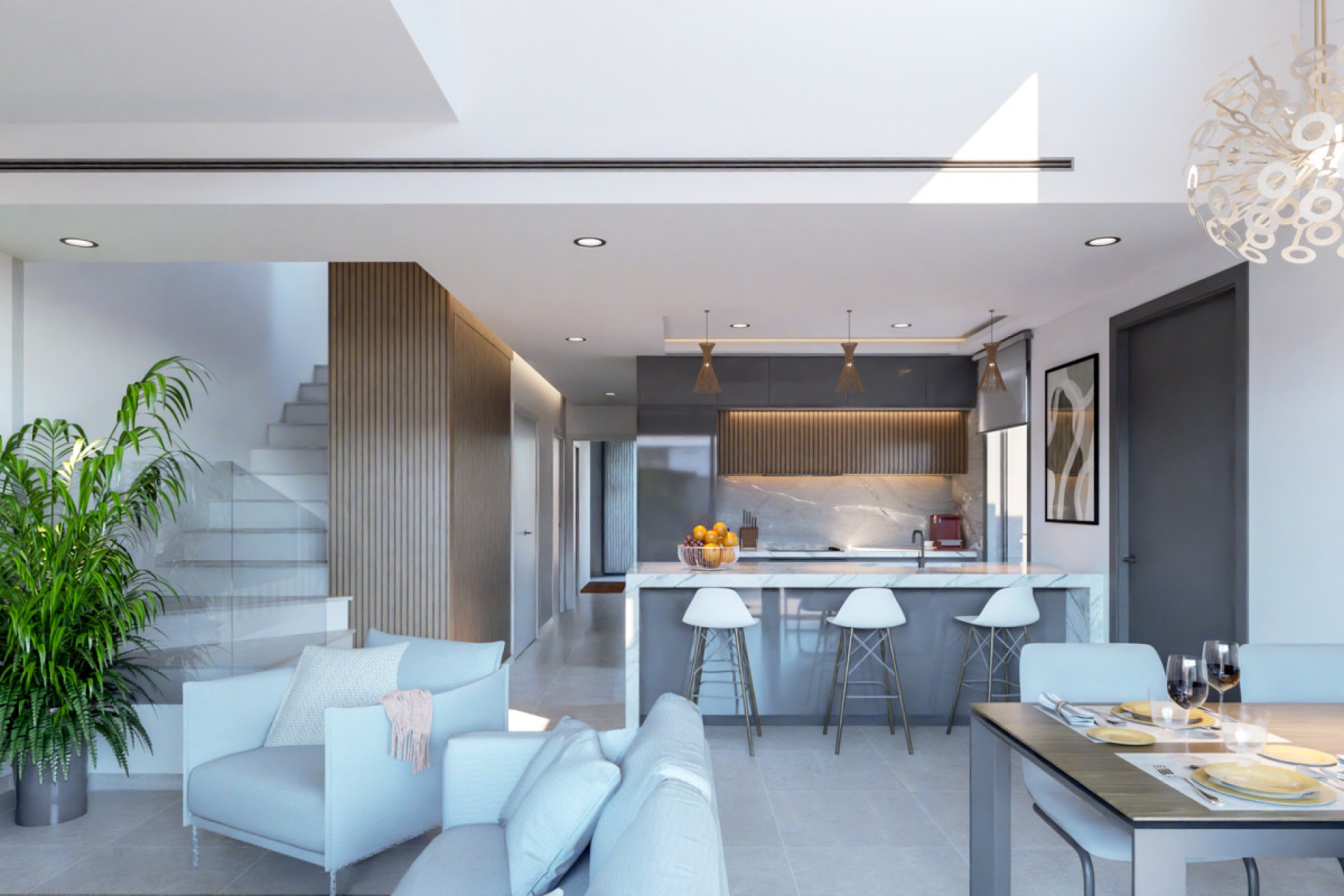 Nowy budynek - Villas - Los Nietos - 30383