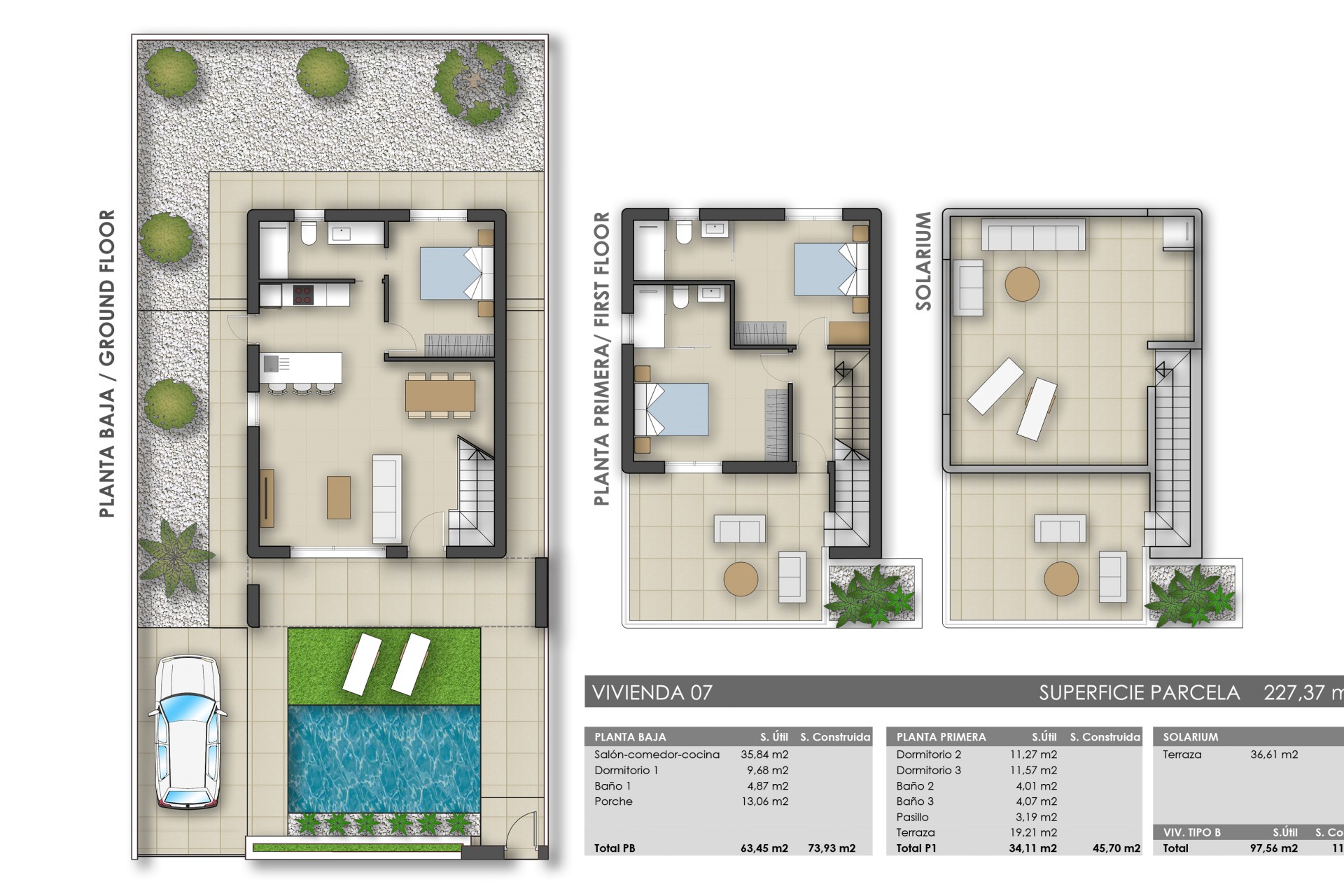 Nowy budynek - Villas - Pilar de la Horadada - 03190