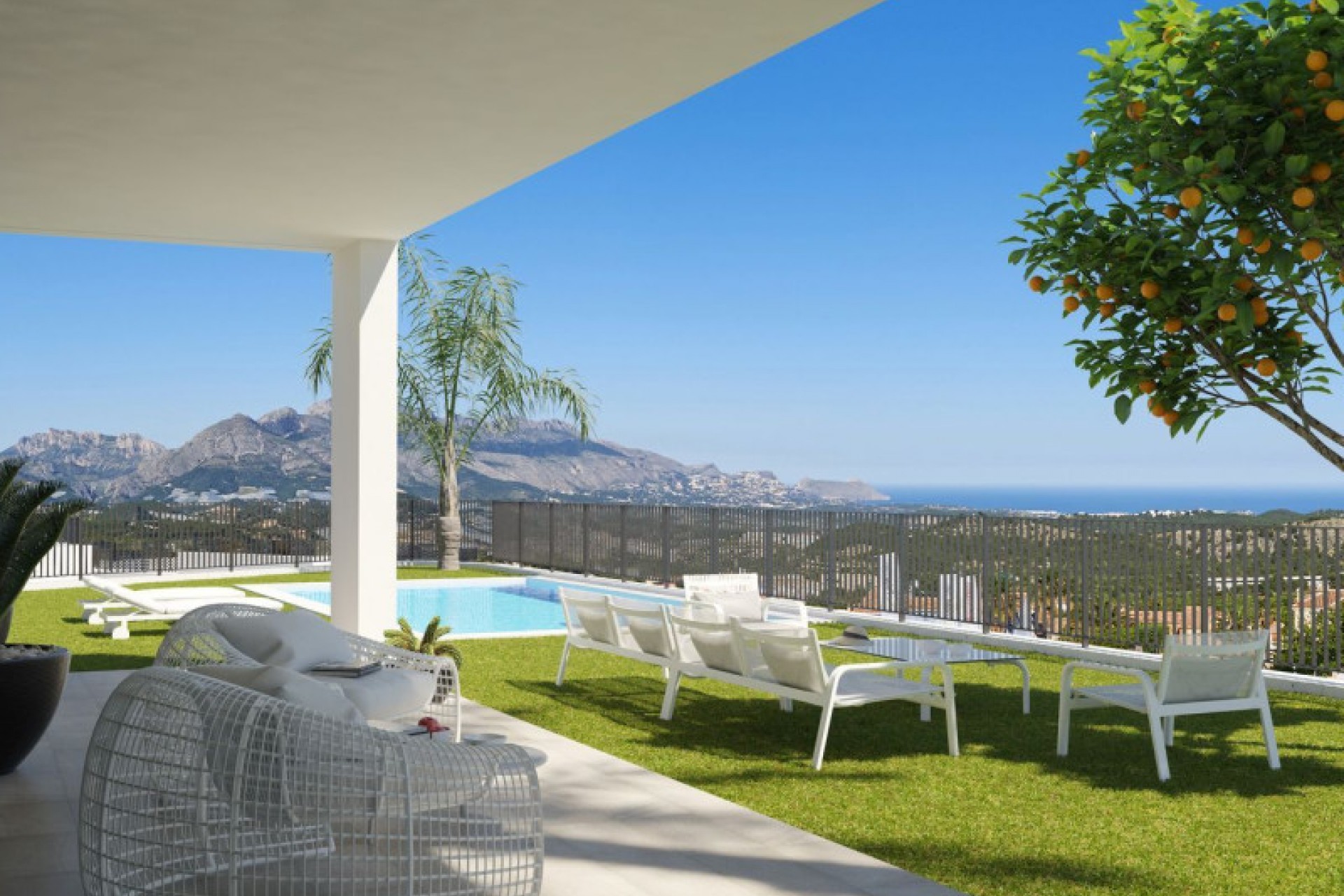 Nowy budynek - Villas - Polop - Calle Mariola, 18