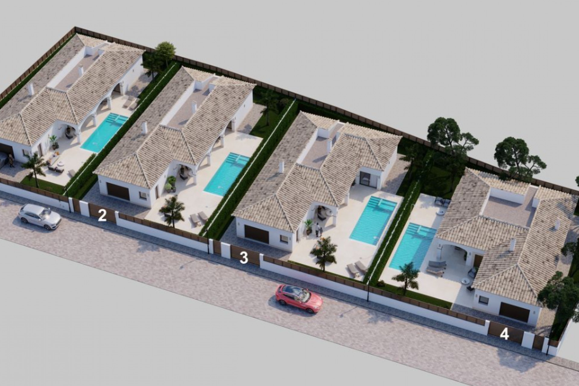 Nowy budynek - Villas - San Pedro del Pinatar - 30740