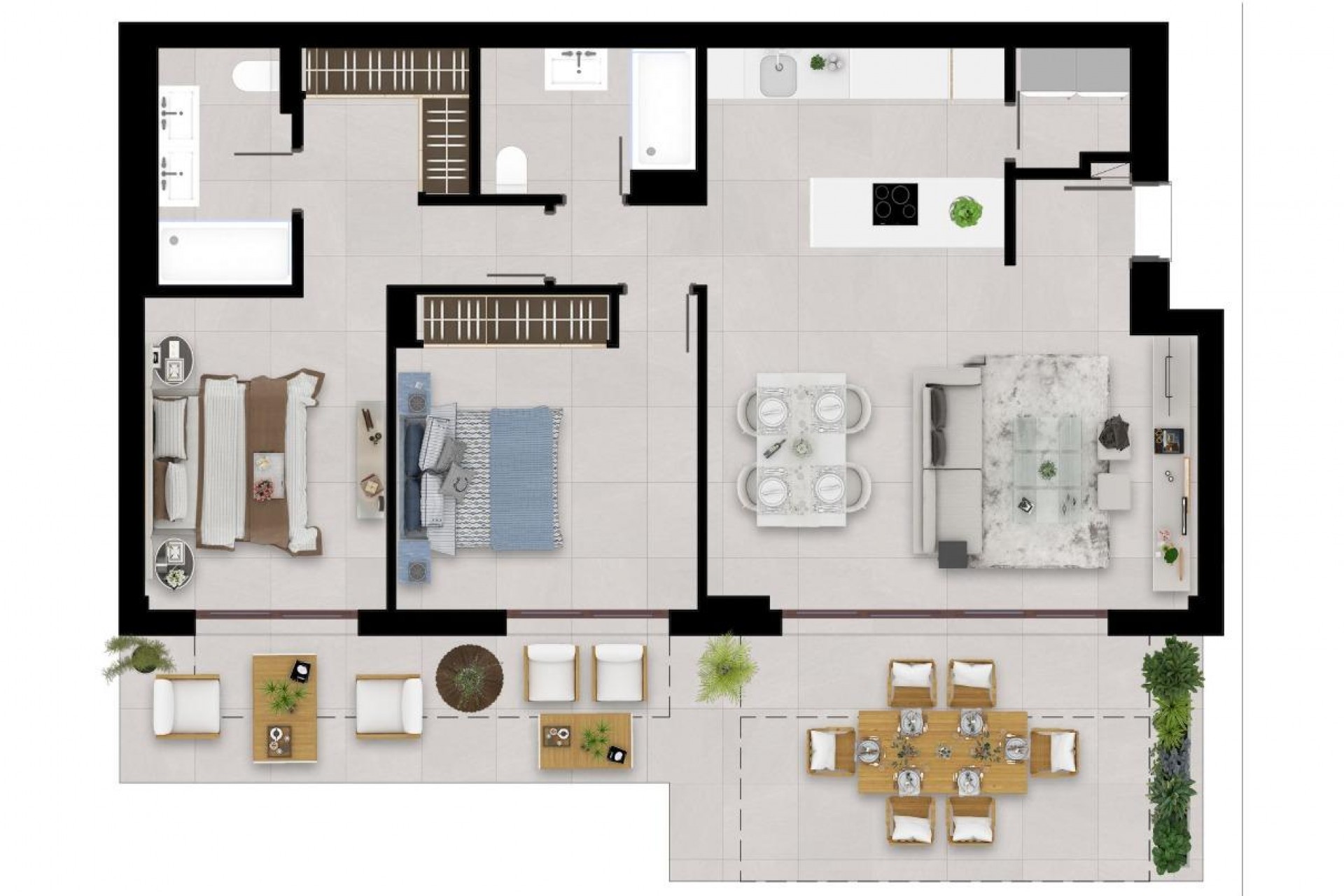 Obra nueva - Apartment - Istán - Urbaniz. Cerros del Lago