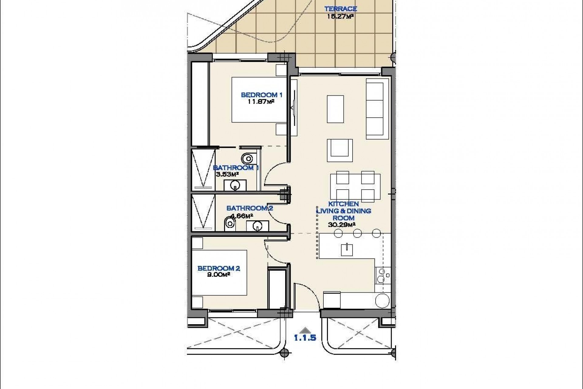 Obra nueva - Apartment - Los Alcazares - Serena Golf