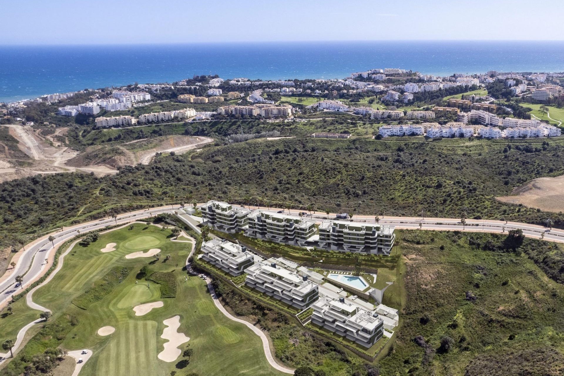 Obra nueva - Apartment - Mijas - Calanova Golf