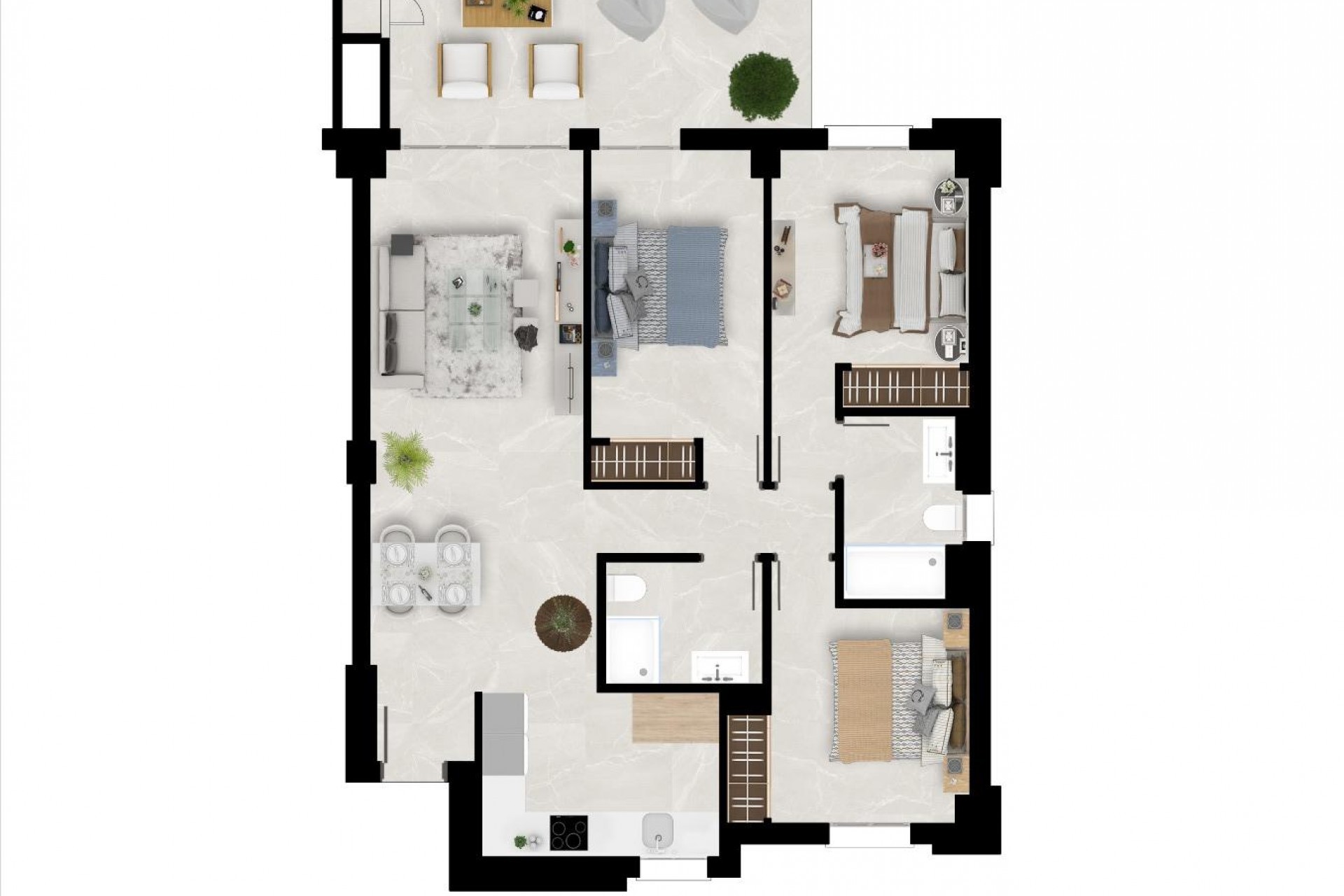 Obra nueva - Apartment - Mijas - Hipódromo Costa del Sol