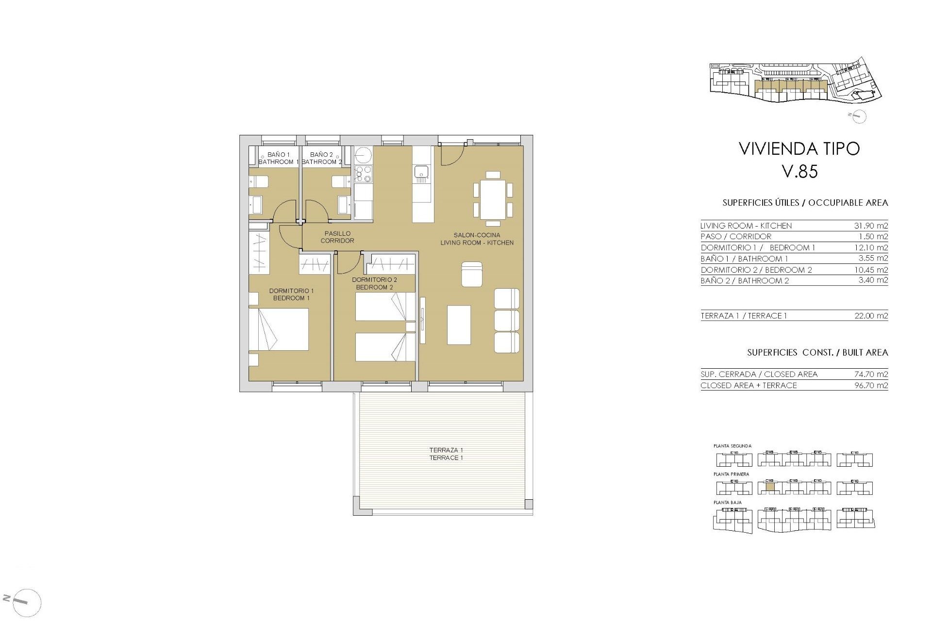 Obra nueva - Apartment - Pilar de la Horadada - Lo Romero Golf