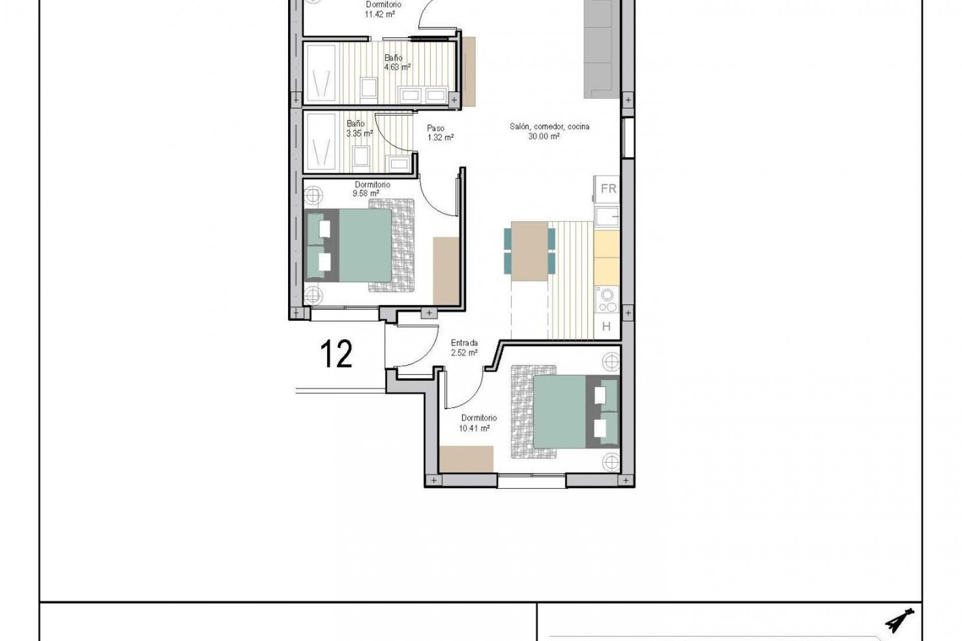 Obra nueva - Apartment - Torre Pacheco - San Cayetano