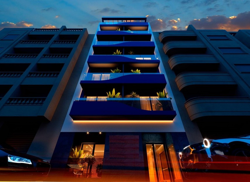Obra nueva - Apartment - Torrevieja - Playa del Acequión