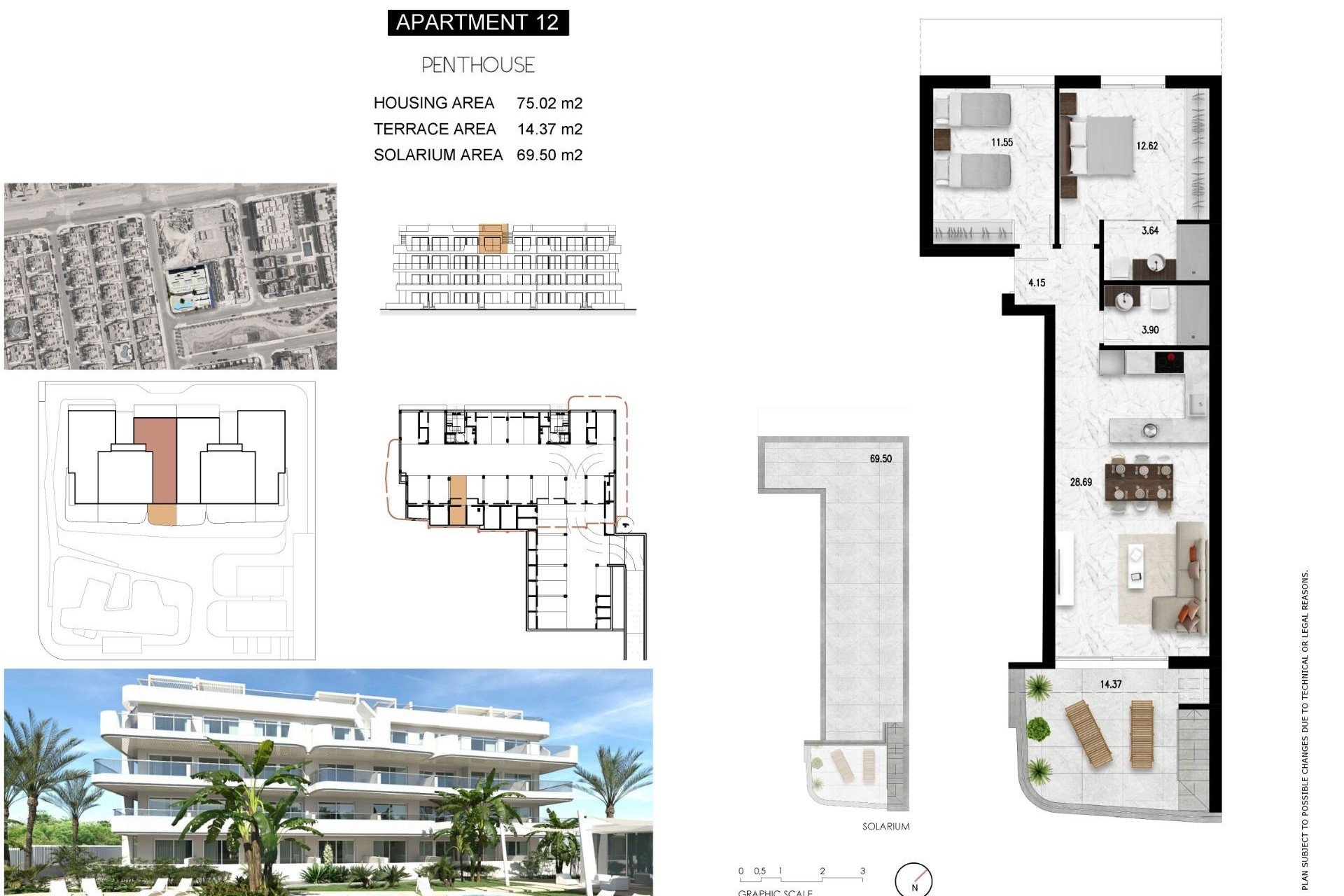 Obra nueva - Ático - Orihuela Costa - Lomas De Cabo Roig