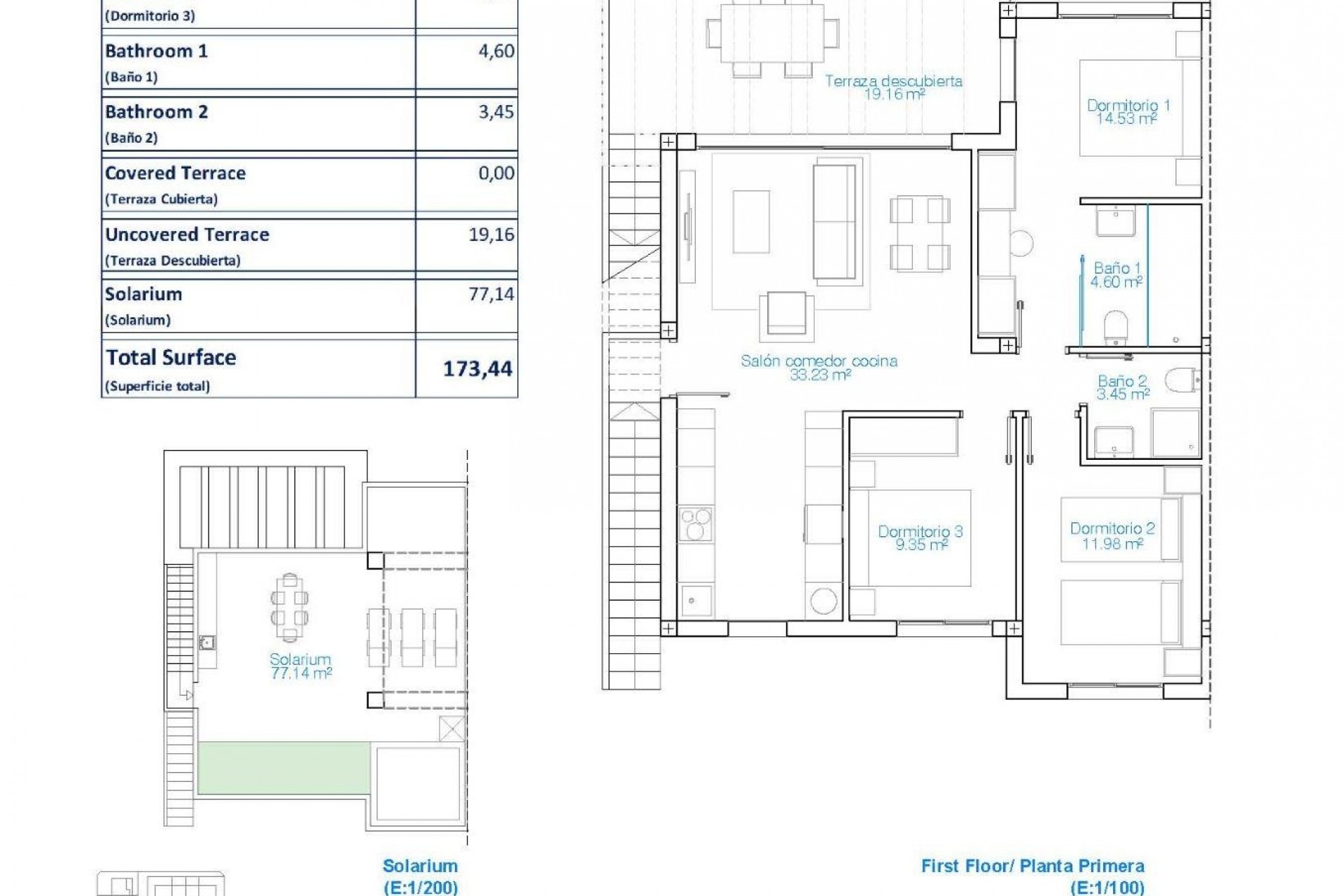 Obra nueva - Bungalow - Pilar de la Horadada - Playa de las Higuericas