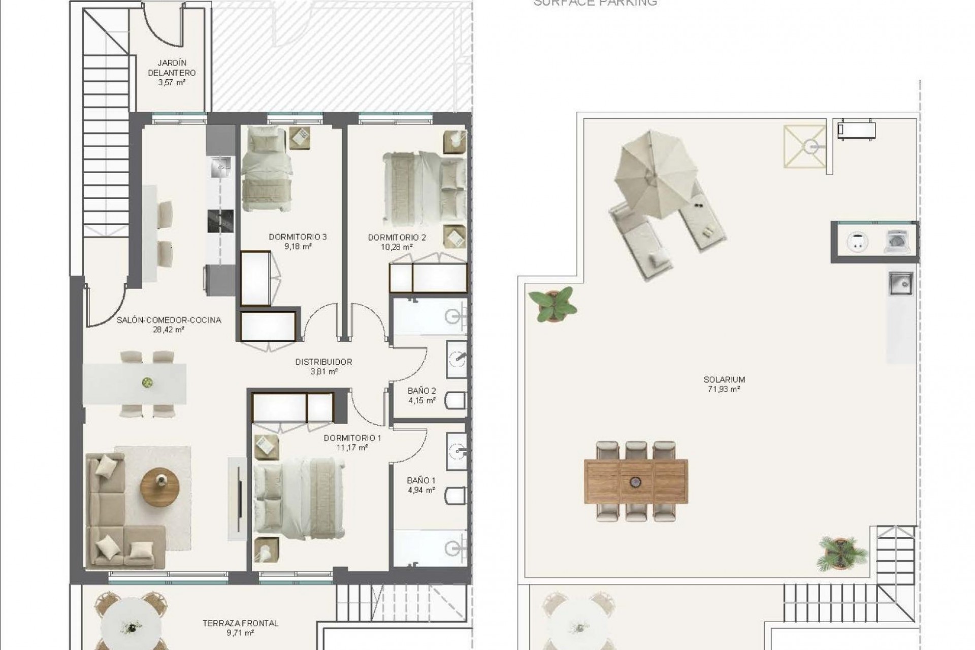 Obra nueva - Bungalow - Pilar de la Horadada - Torre De La Horadada