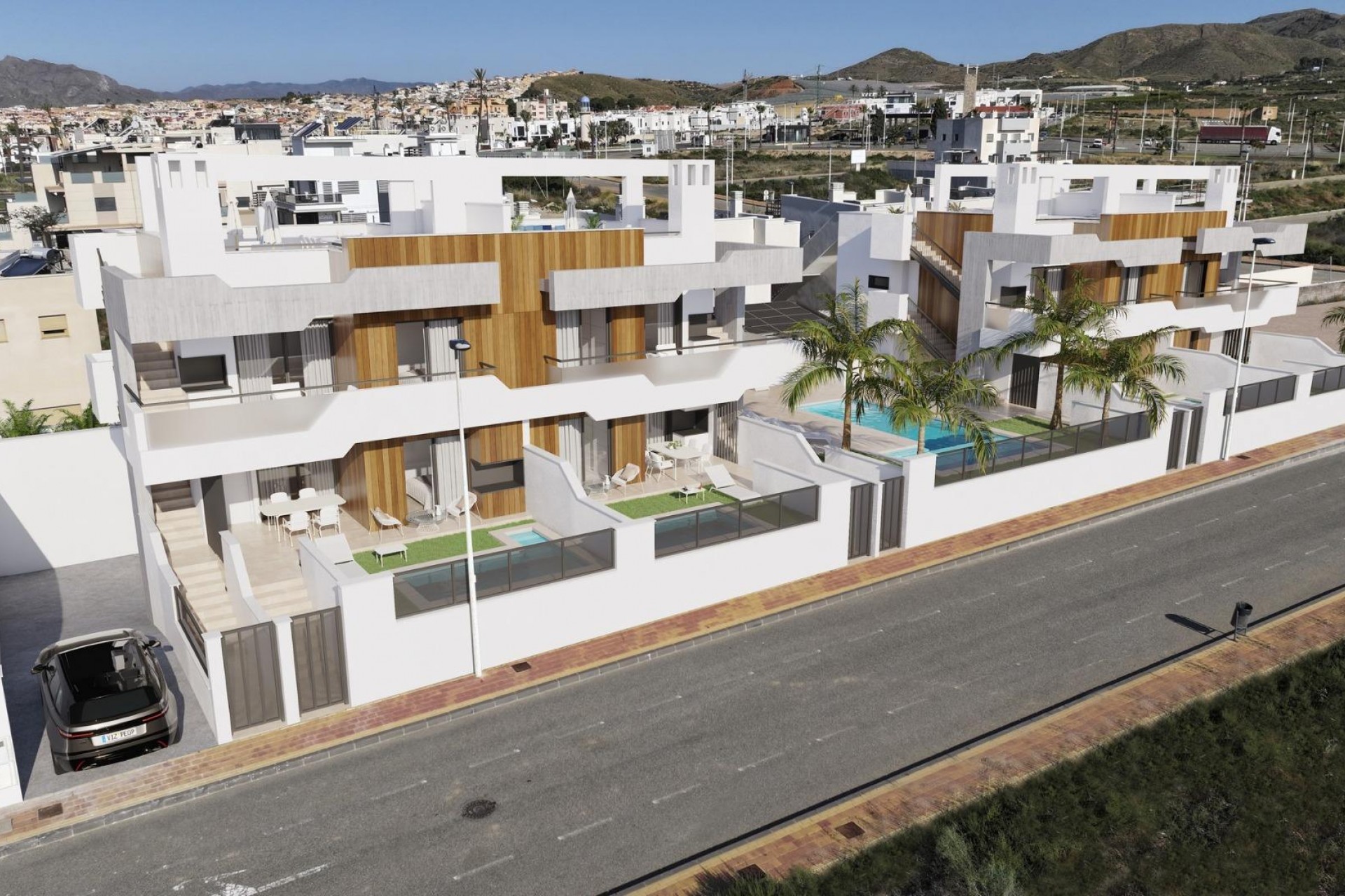 Obra nueva - Bungalow - Puerto de Mazarron - Playa Negra