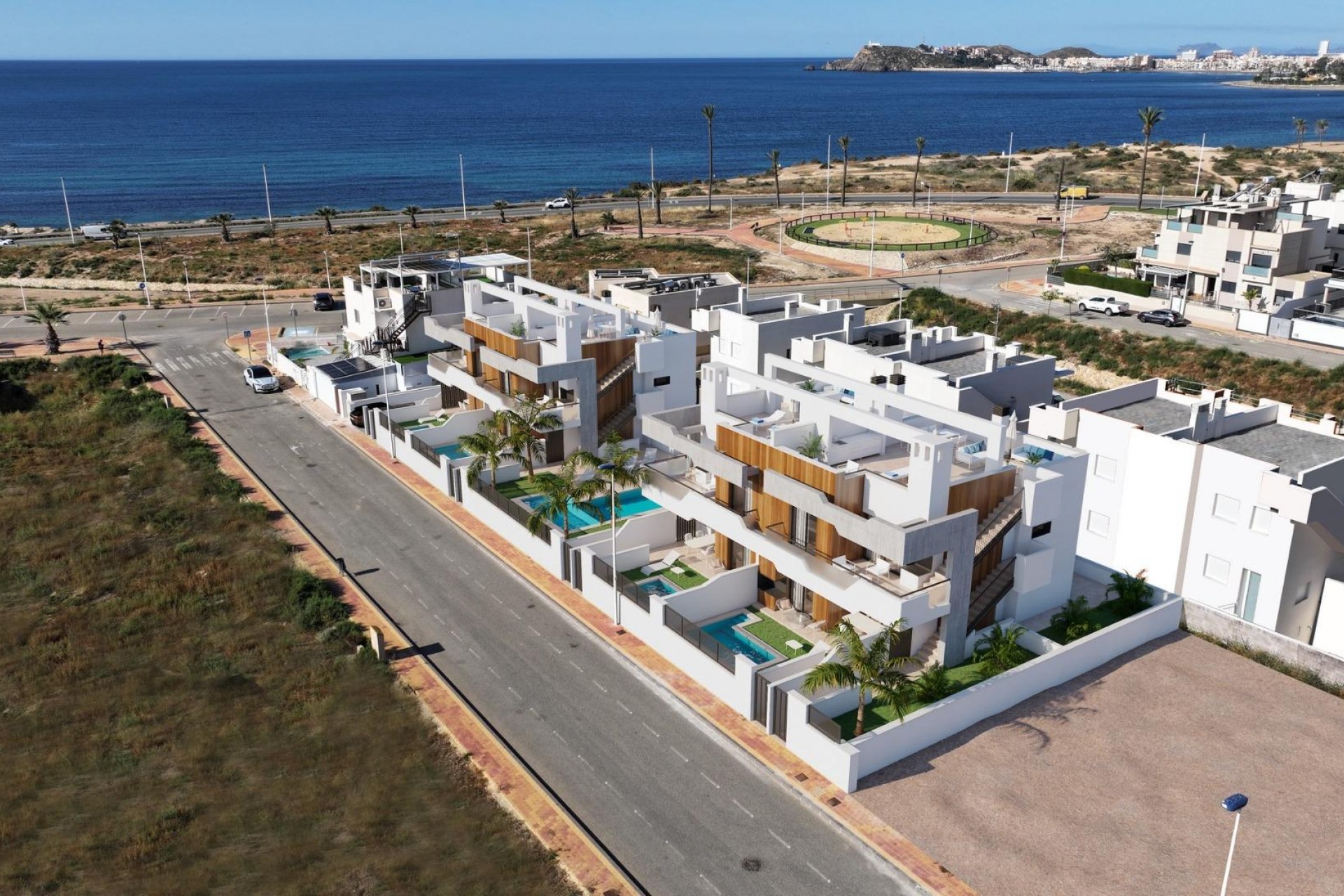 Obra nueva - Bungalow - Puerto de Mazarron - Playa Negra