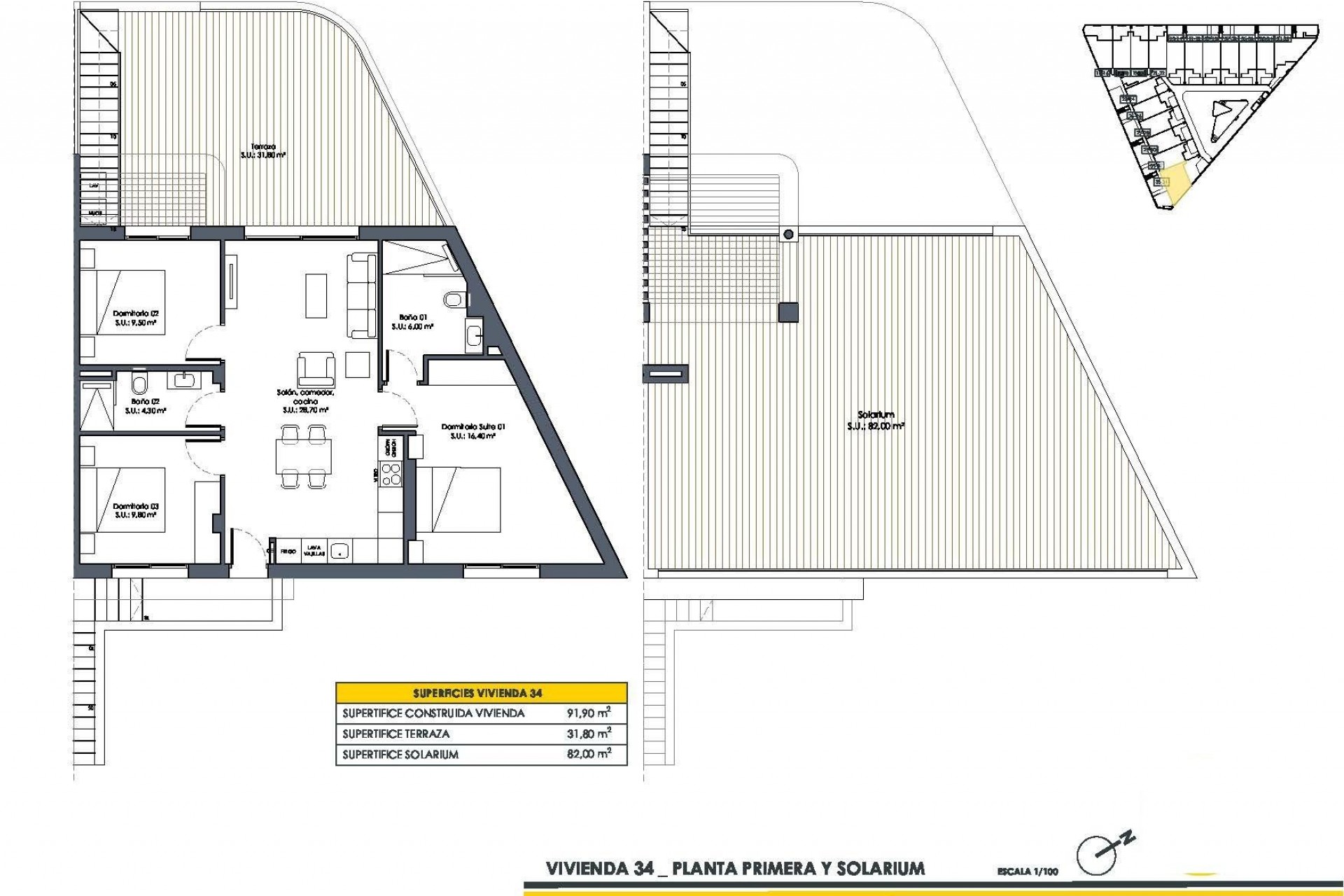 Obra nueva - Bungalow - San Fulgencio - Pueblo