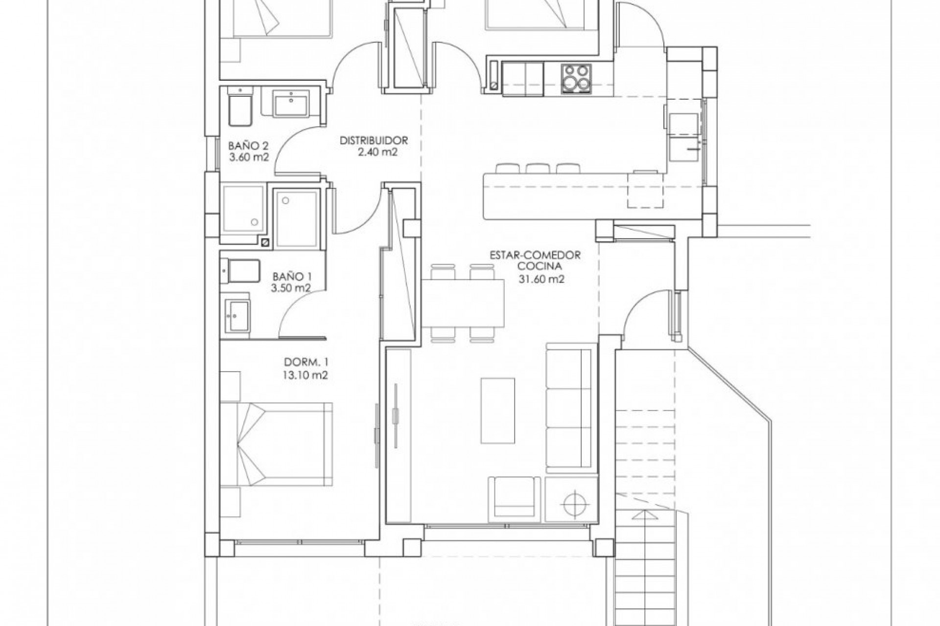 Obra nueva - Bungalow - San Miguel de Salinas - VistaBella Golf