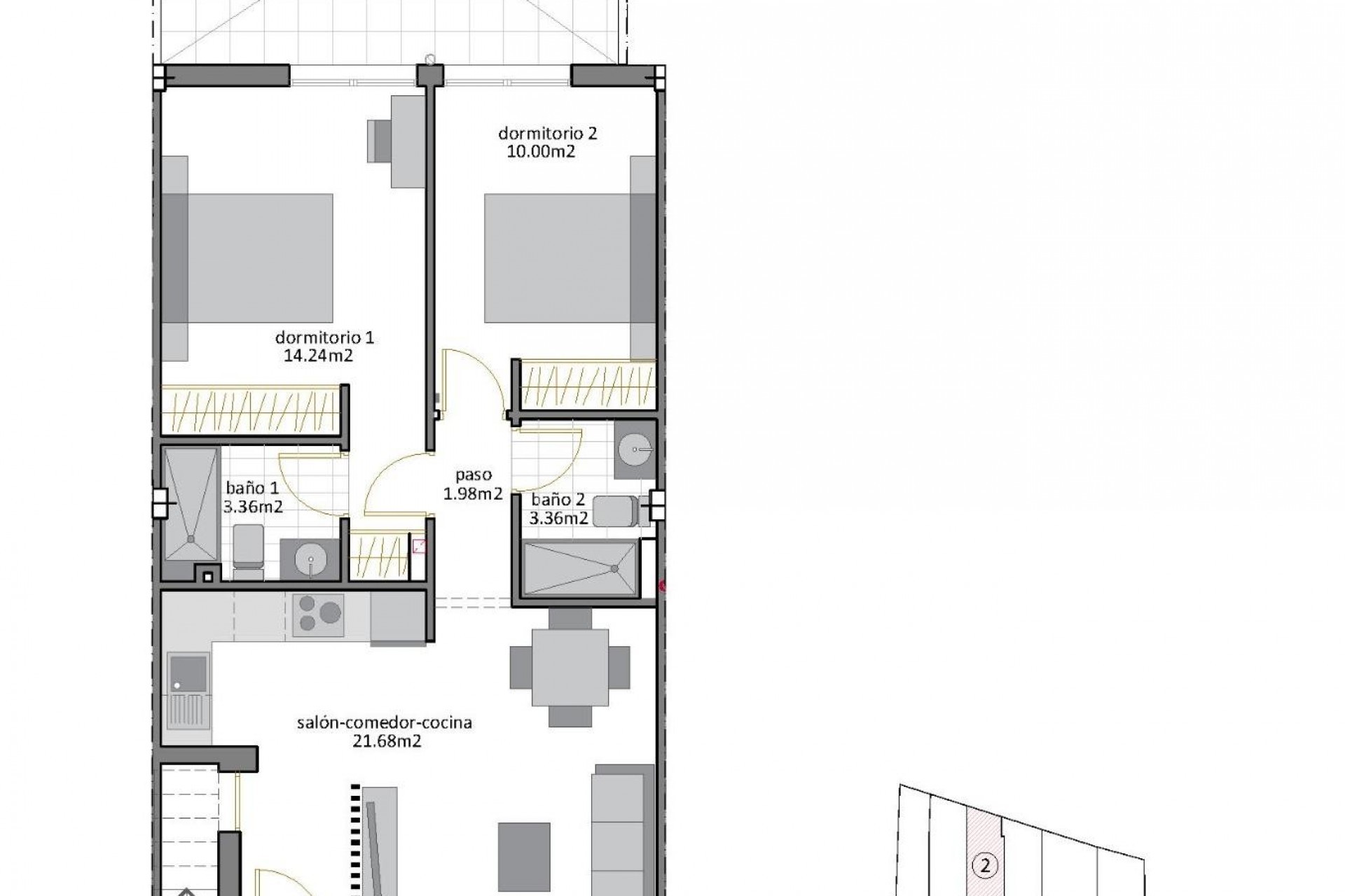 Obra nueva - Bungalow - San Pedro del Pinatar - Los Cuarteros