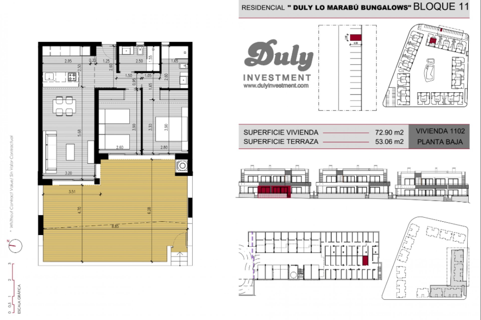 Obra nueva - Bungalows - Ciudad Quesada