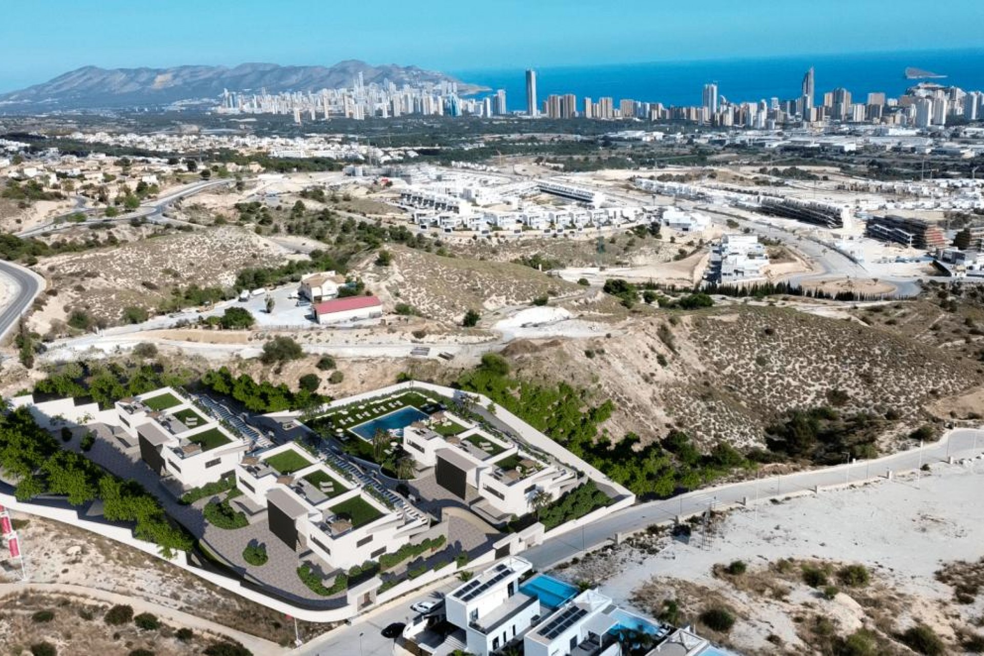 Obra nueva - Bungalows - Finestrat - Avenida Granada, 62