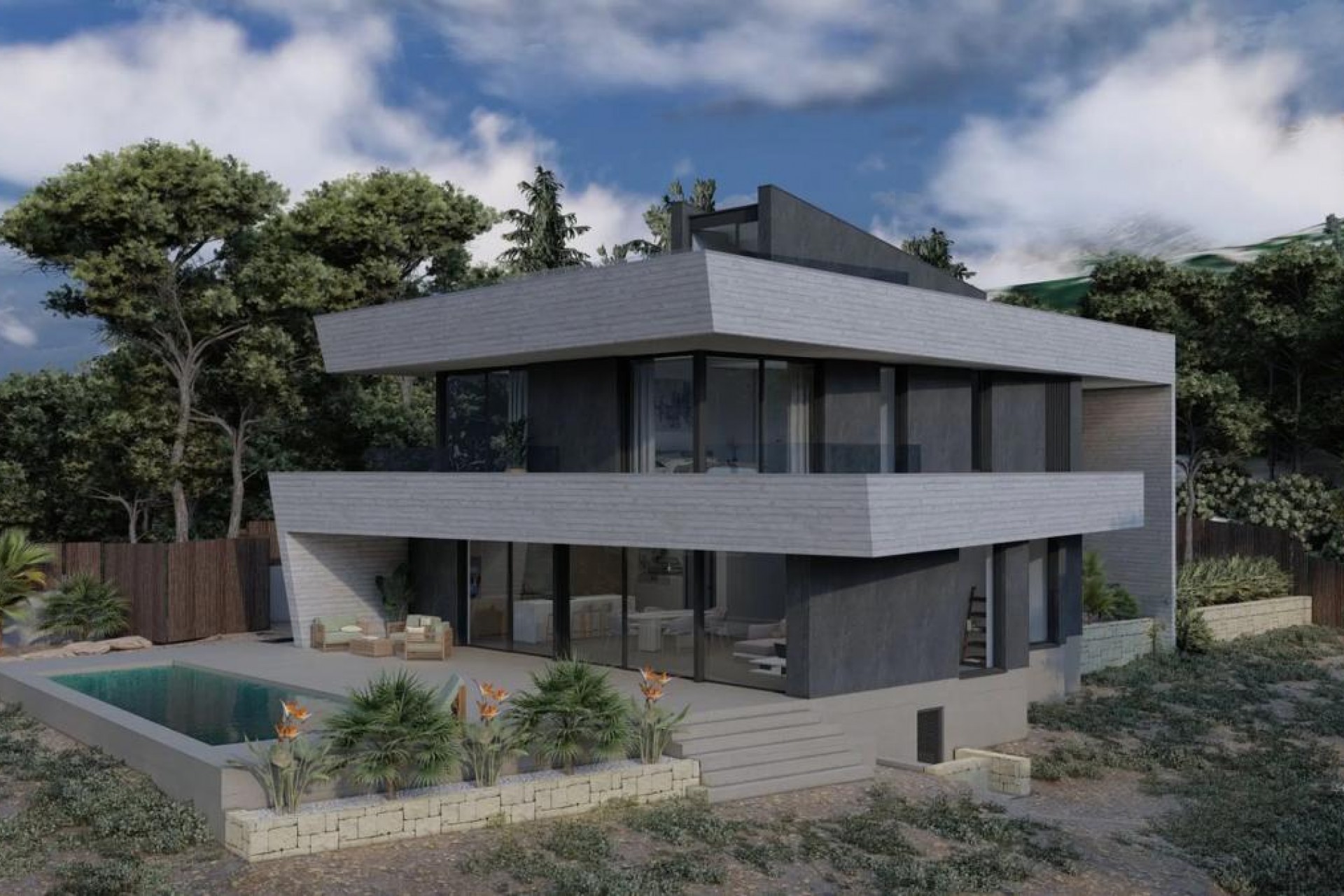 Obra nueva - Detached chalet - Altea