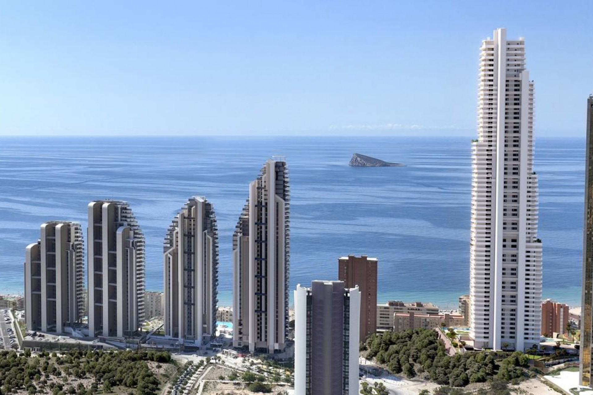 Obra nueva - Flats - Benidorm - Avenida de Mejico s/n