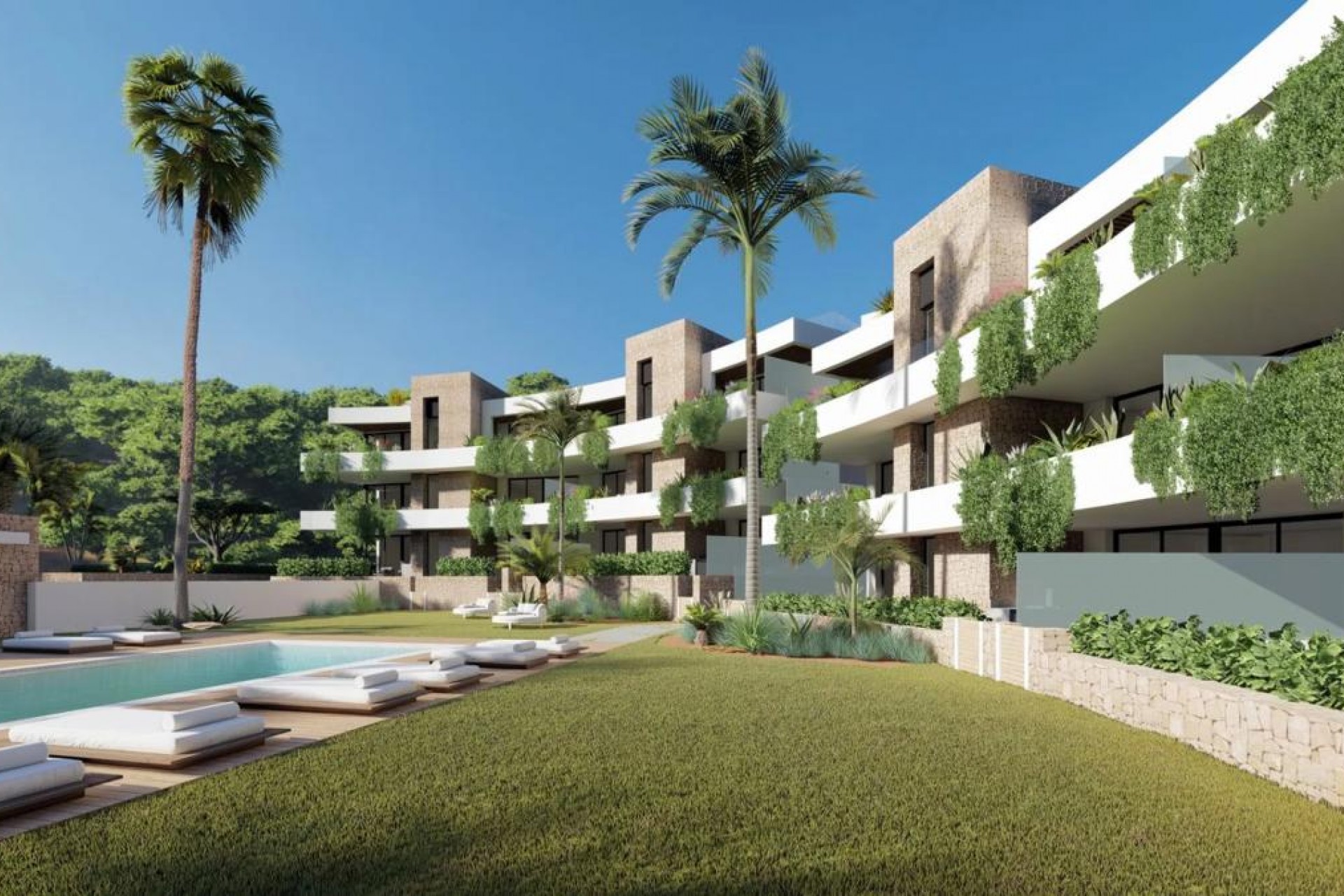 Obra nueva - Flats - Cartagena - Urbanización La Manga Club s/n