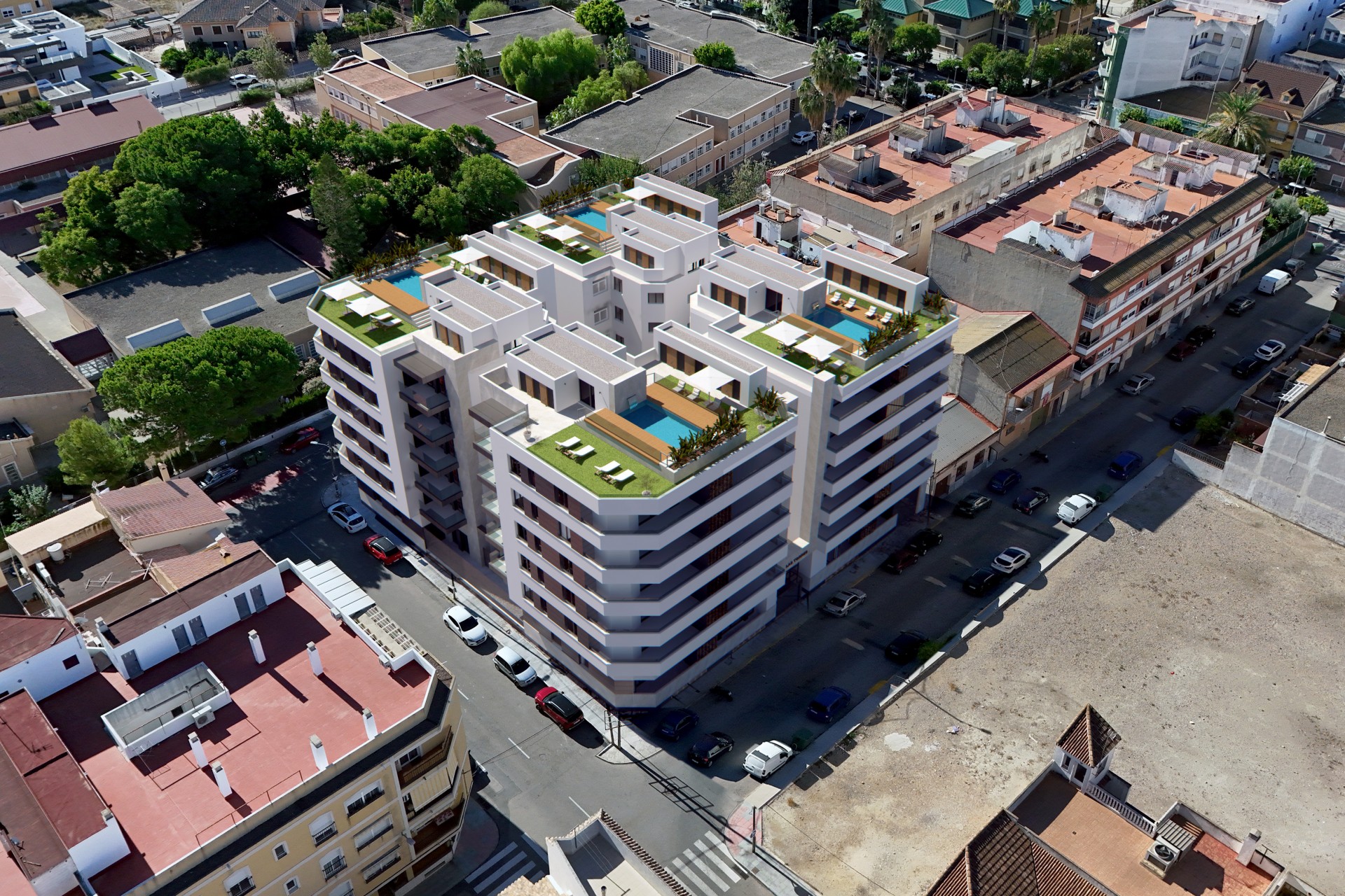 Obra nueva - Penthouses - Almoradí - 03160