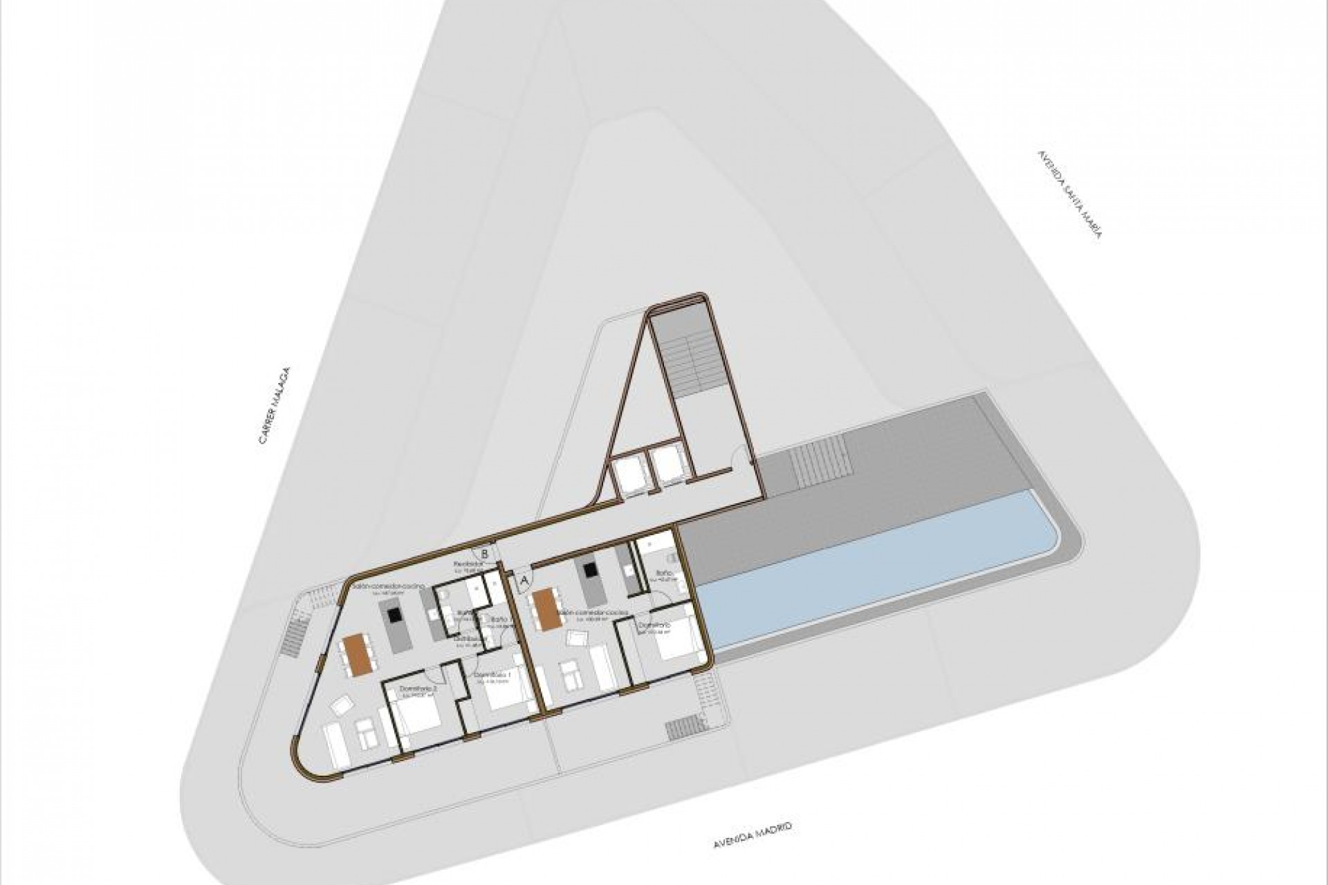 Obra nueva - Penthouses - Calpe - Avenida de Madrid, 1