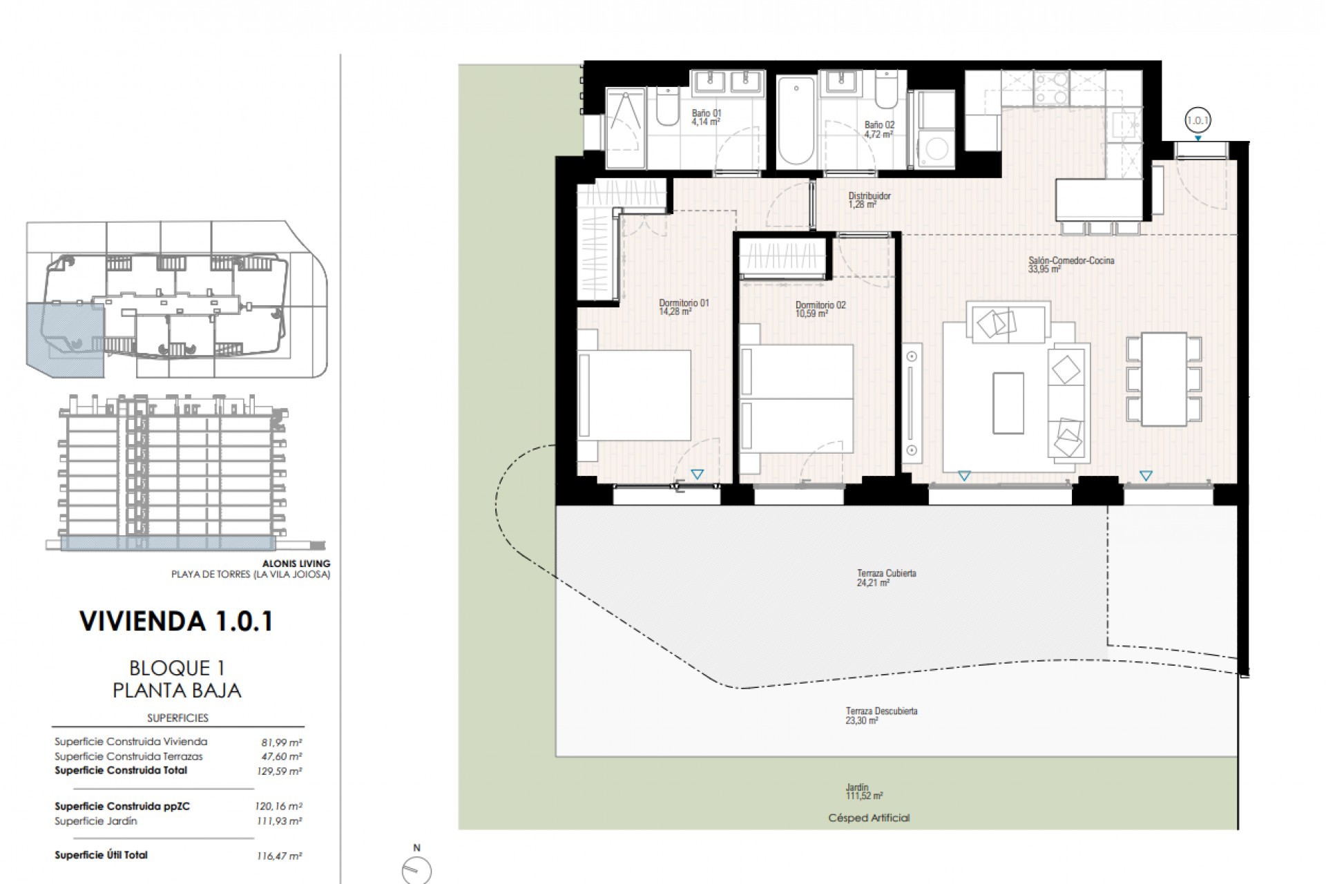 Obra nueva - Penthouses - La Villajoyosa / Vila Joiosa