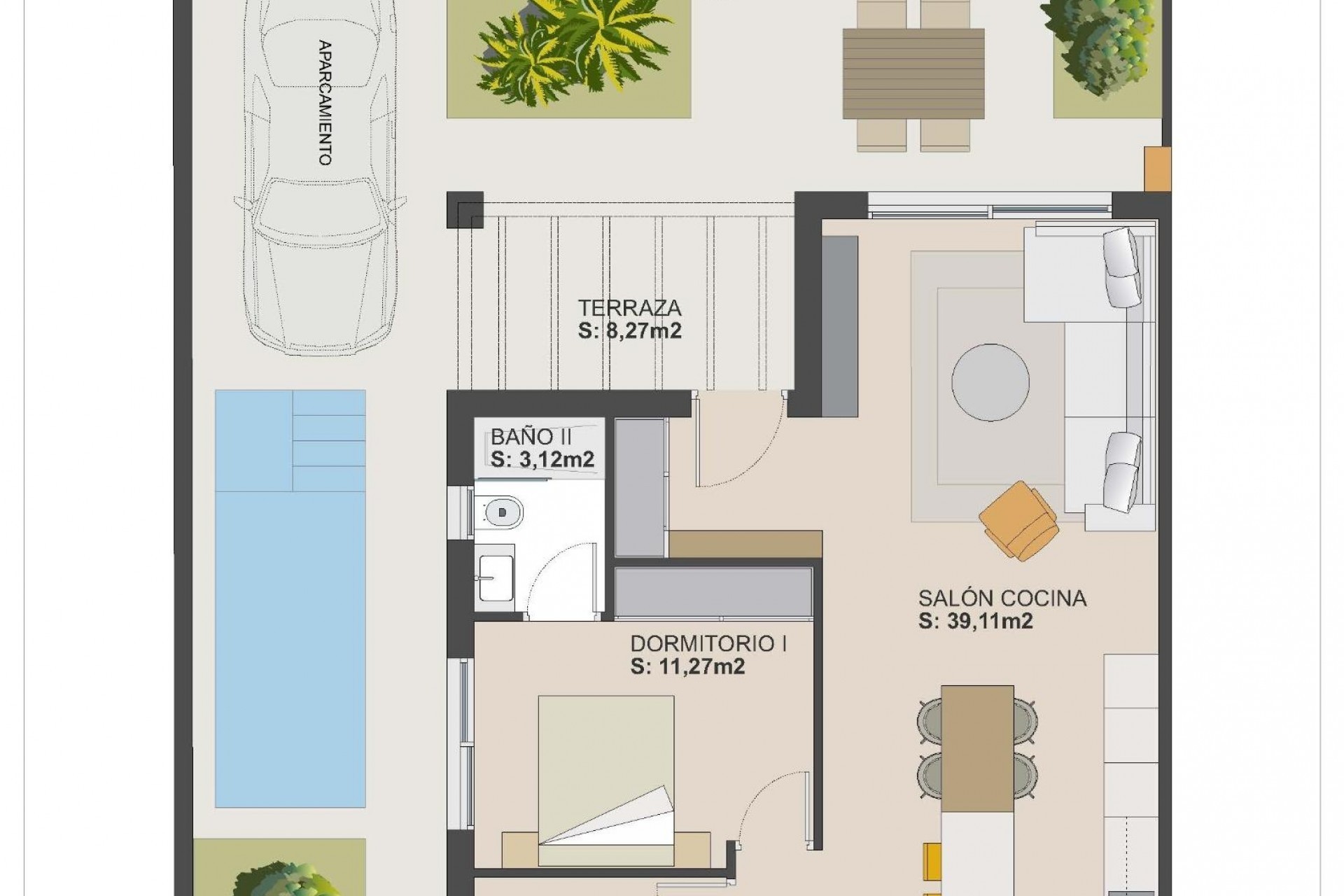 Obra nueva - Quad House - Torre Pacheco - El Alba