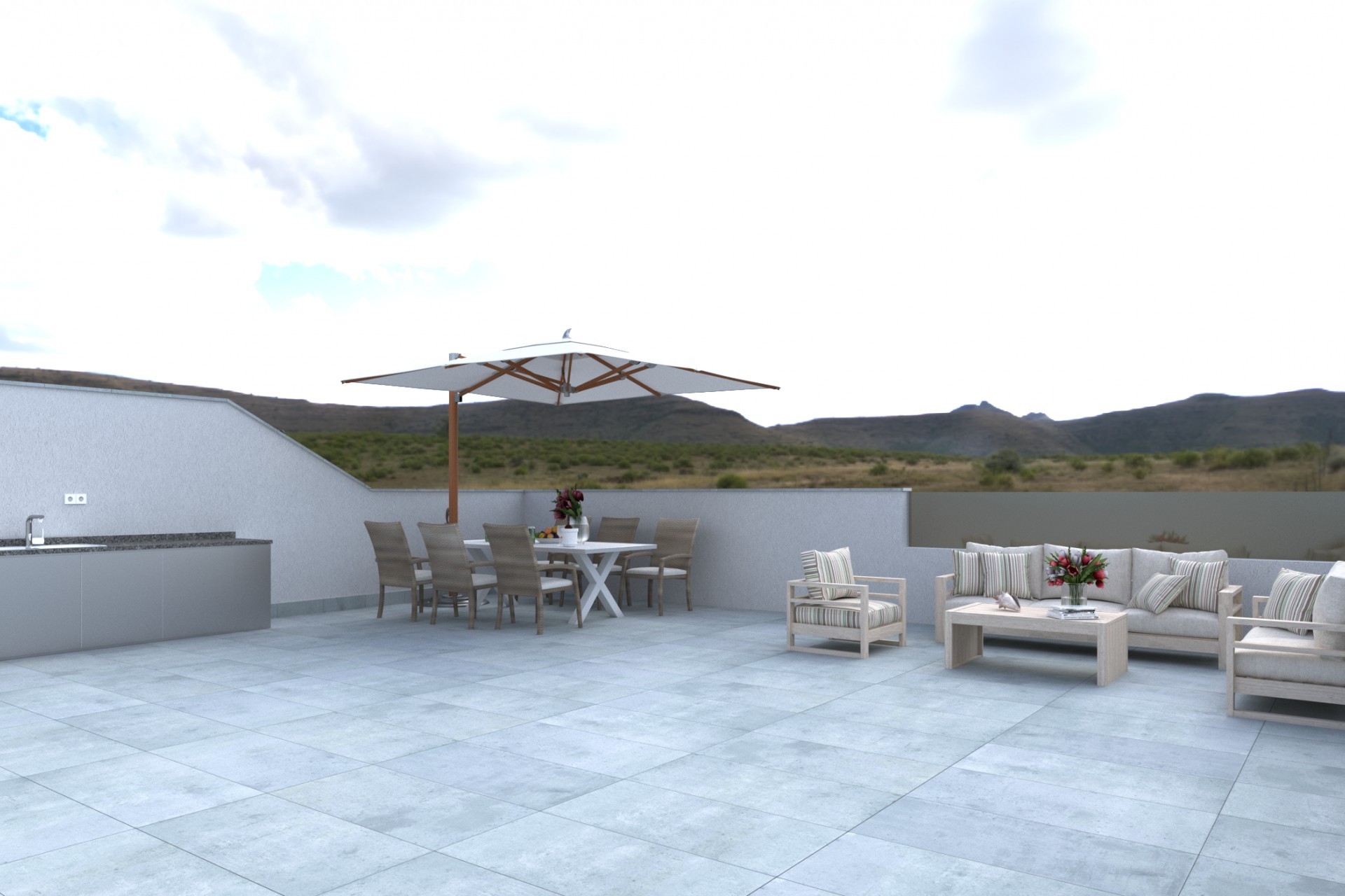 Obra nueva - Terraced houses - Los Belones - 30385