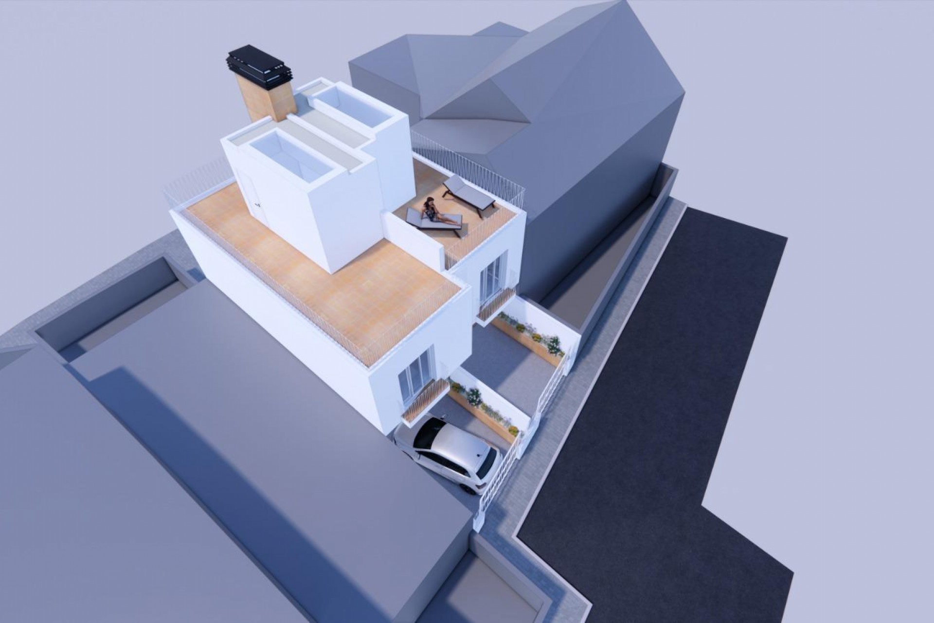 Obra nueva - Town House - Cartagena - La Azohía