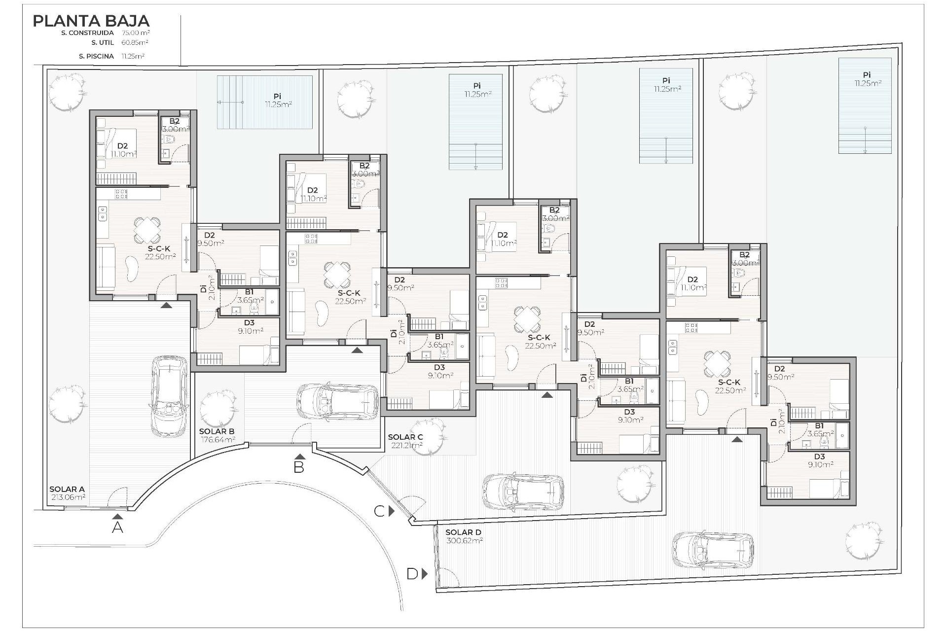 Obra nueva - Town House - Mazarrón - Country Club