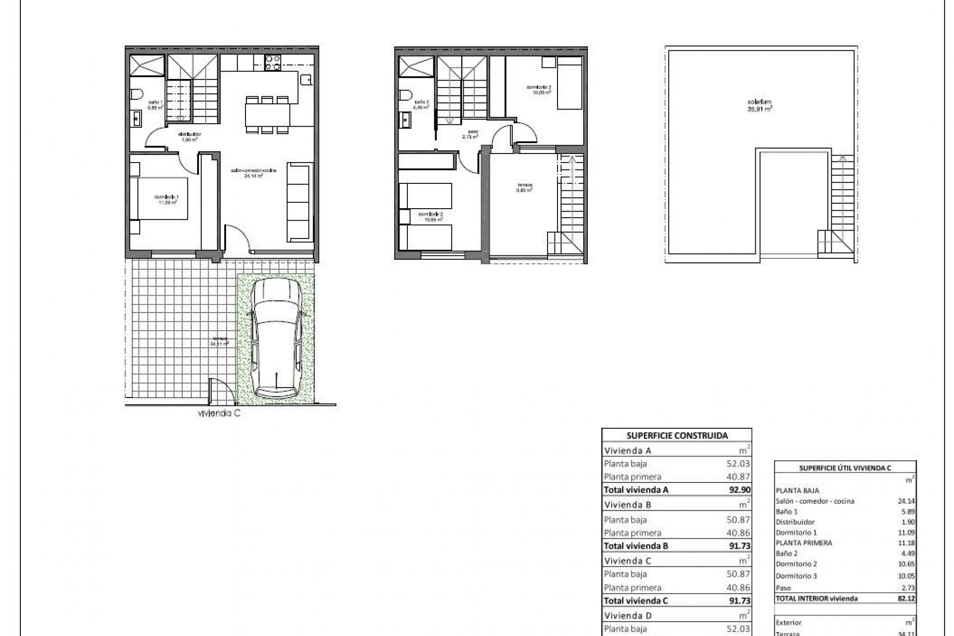 Obra nueva - Town House - Pilar de la Horadada - Barrio los Segundas
