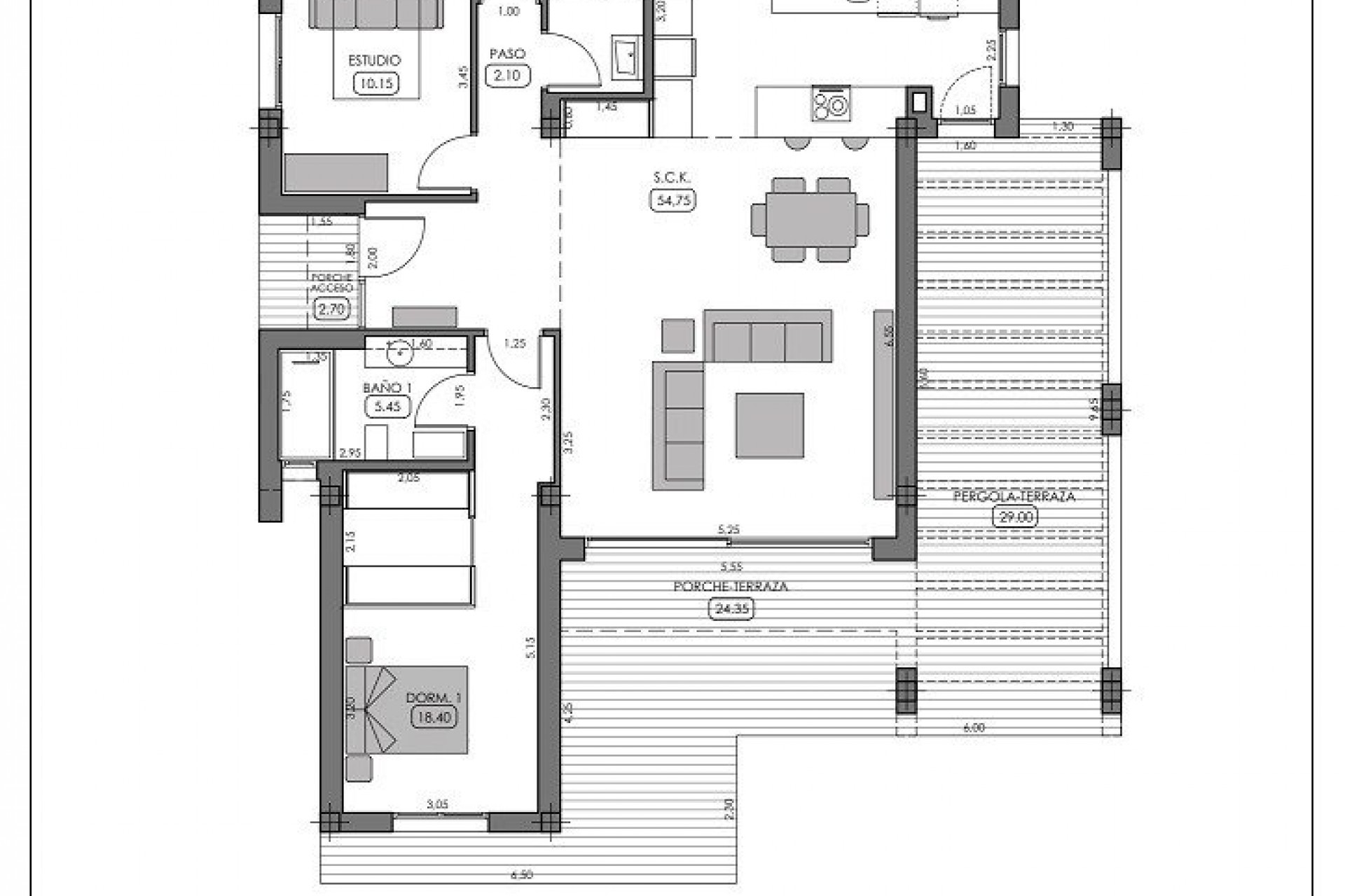 Obra nueva - Villa - Algorfa - La Finca Golf