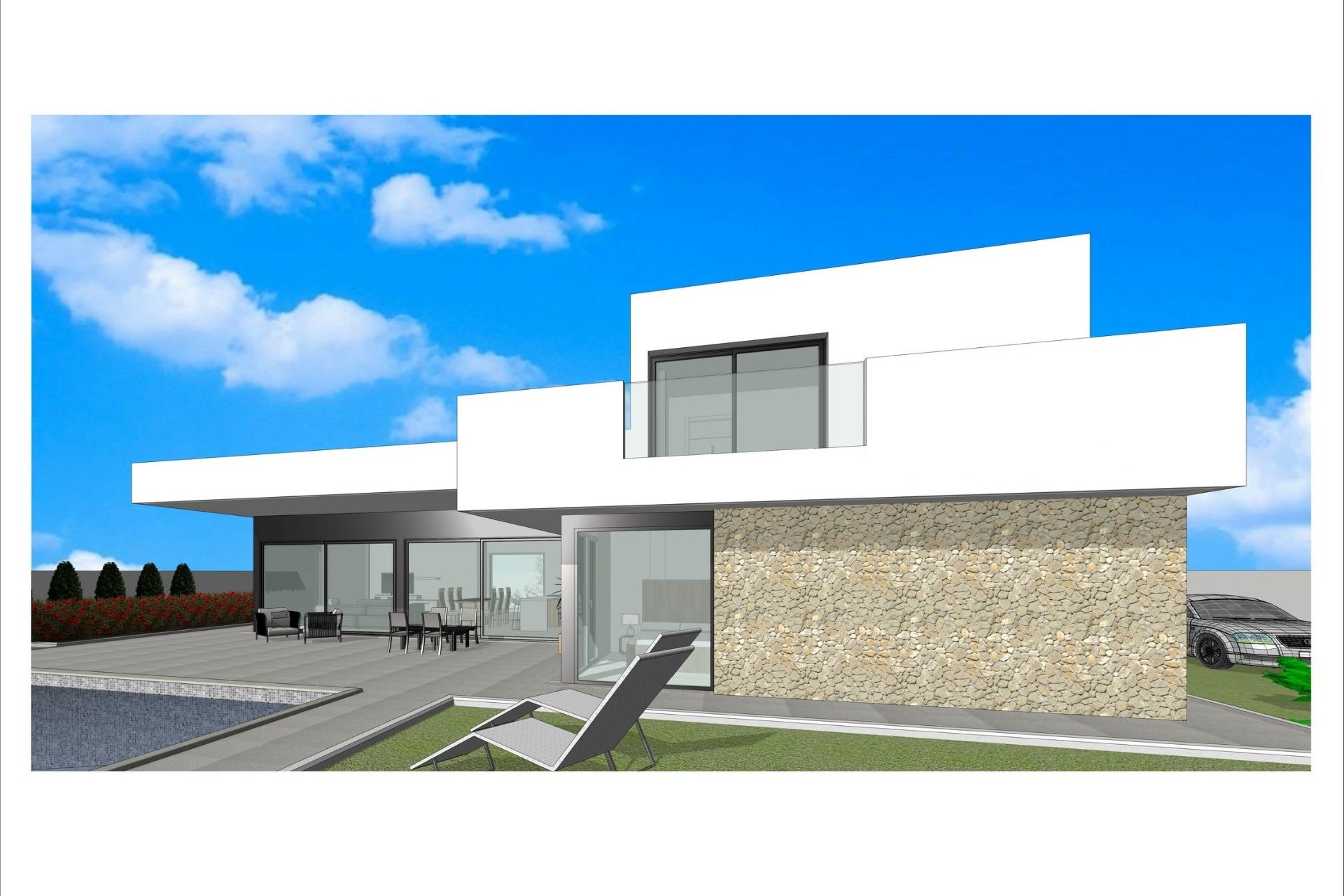 Obra nueva - Villa - Aspe - Poligono 19