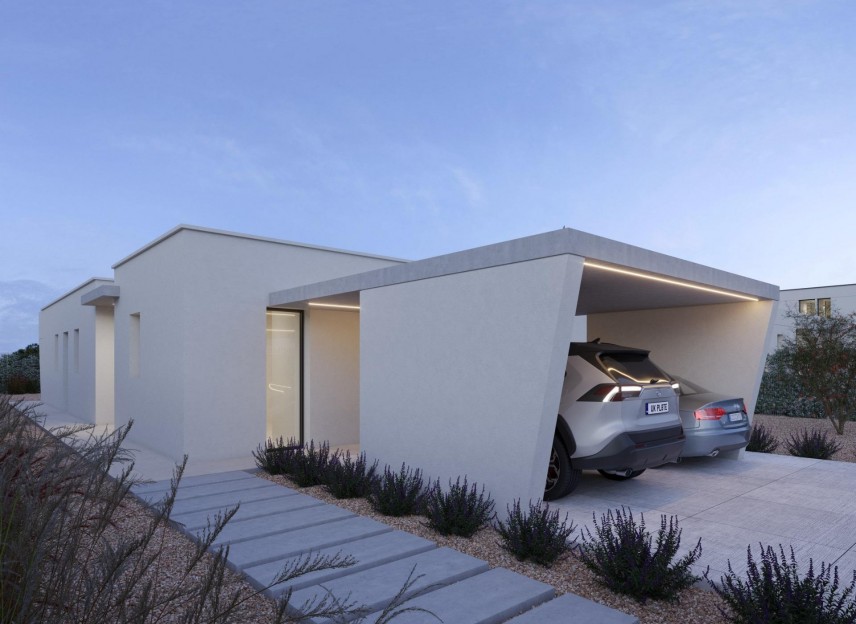 Obra nueva - Villa - Fuente Álamo - Hacienda del Alamo