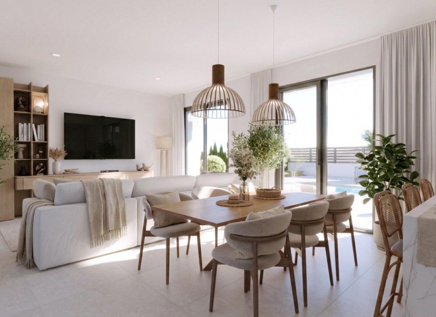 Obra nueva - Villa - Fuente Álamo - Hacienda del Alamo