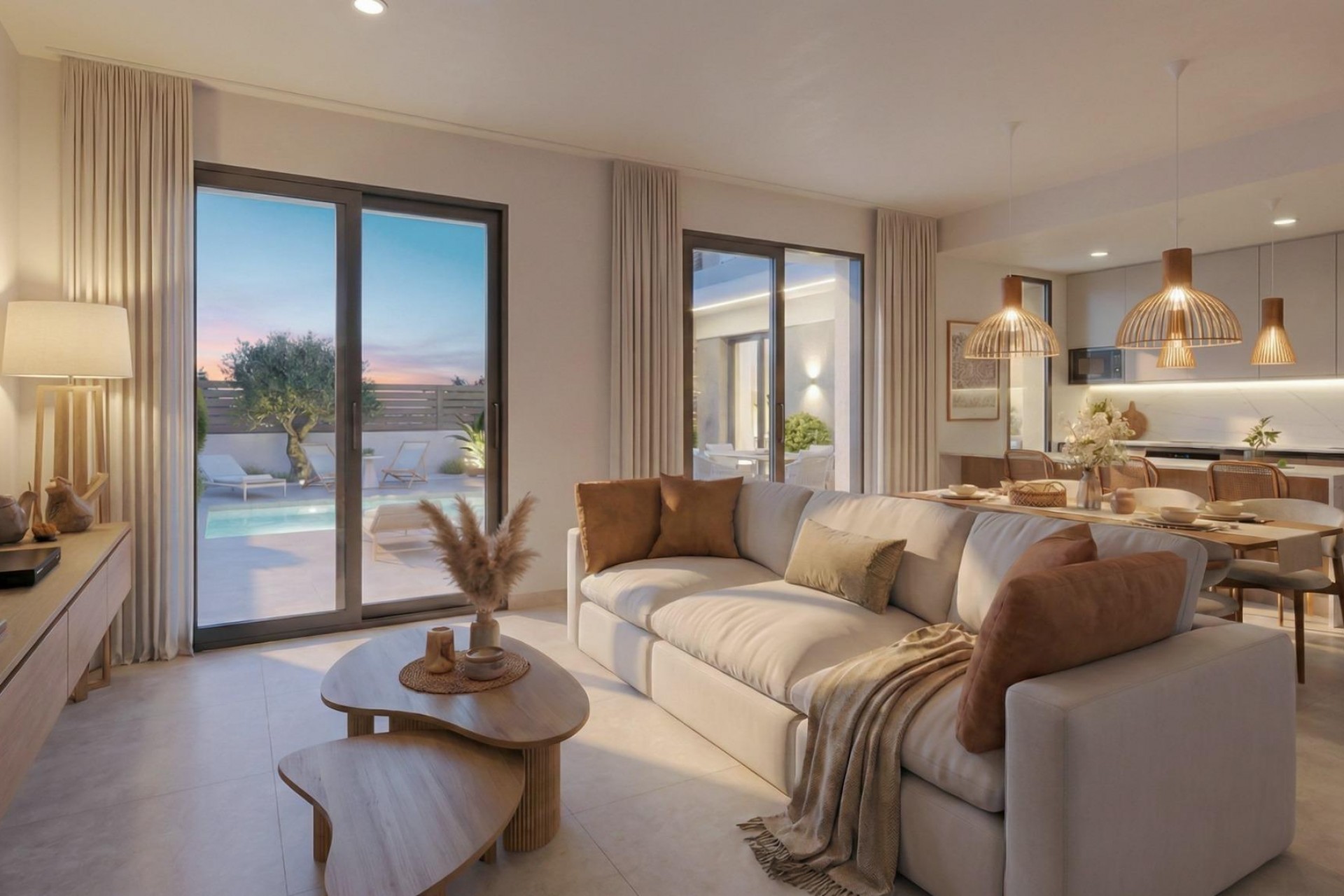 Obra nueva - Villa - Fuente Álamo - Hacienda del Alamo