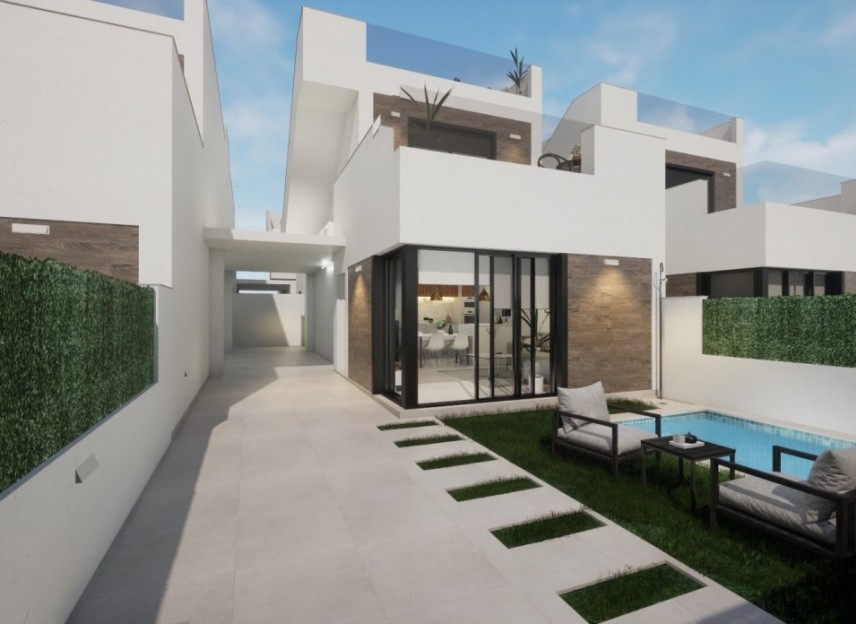 Obra nueva - Villa - Los Alcazares - Playa La Concha