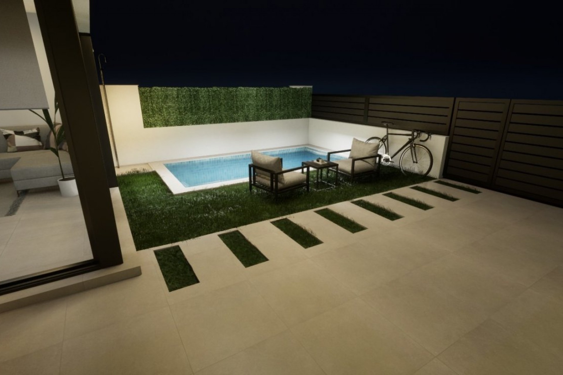 Obra nueva - Villa - Los Alcazares - Playa La Concha