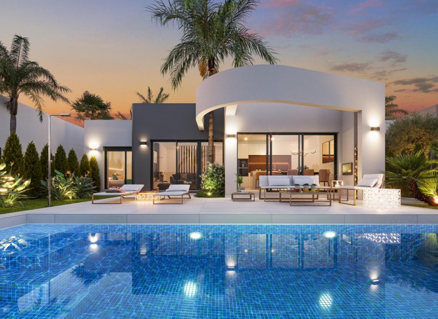 Obra nueva - Villa - Los Alcazares - Serena Golf