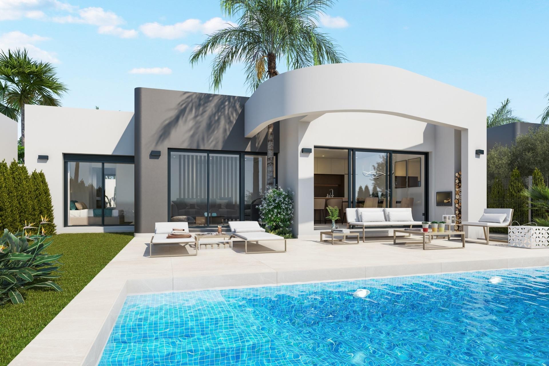 Obra nueva - Villa - Los Alcazares - Serena Golf