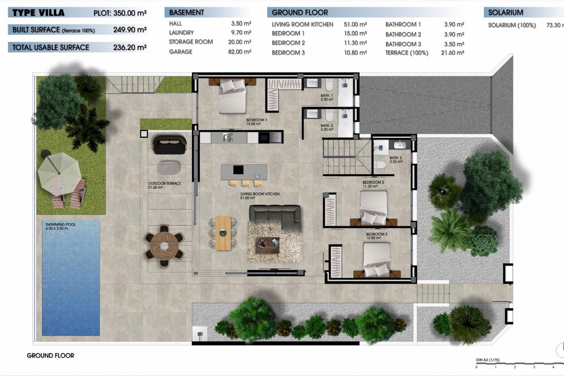 Obra nueva - Villa - Los Alcazares - Serena Golf