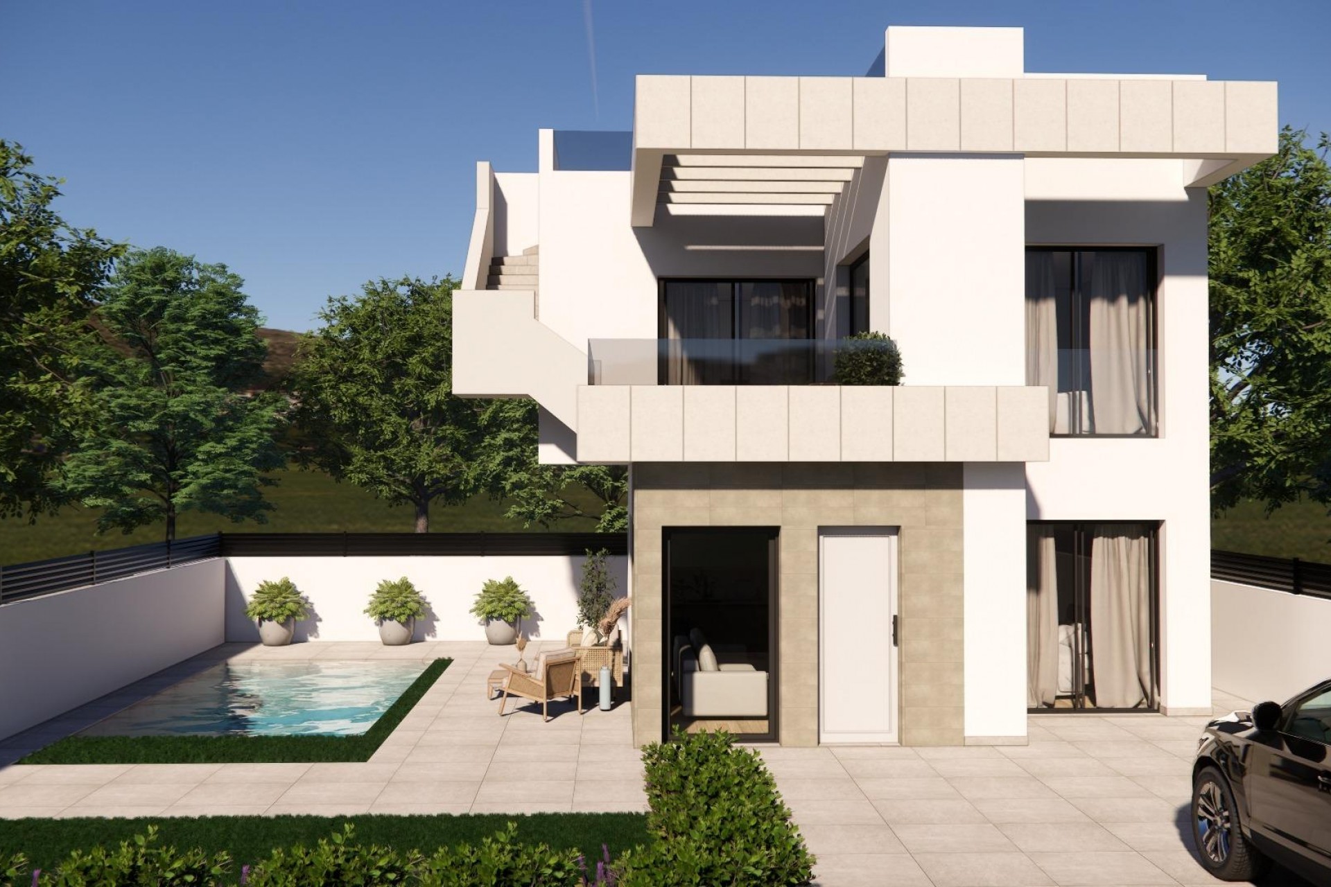 Obra nueva - Villa - Los Montesinos - La Herrada