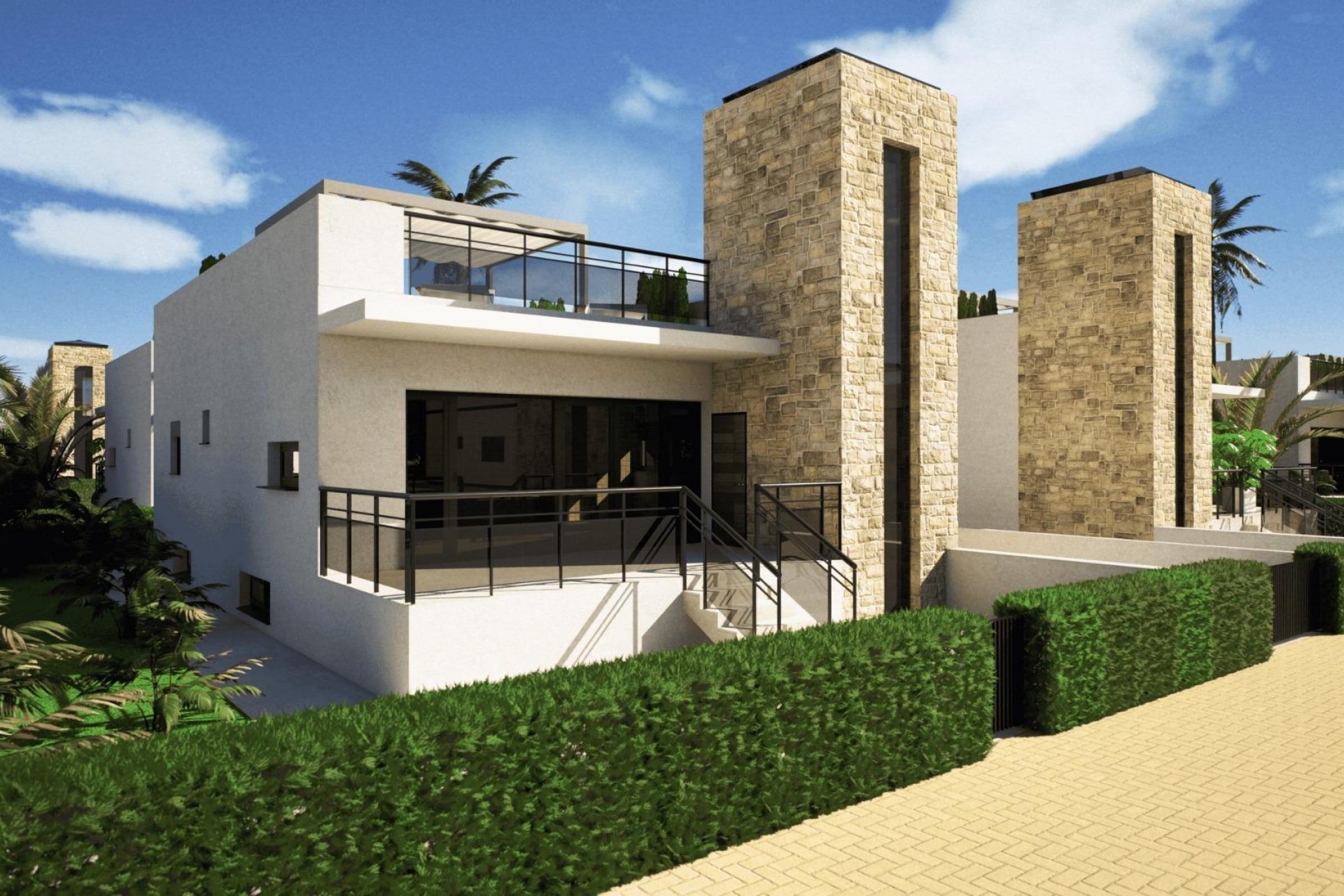 Obra nueva - Villa - Mazarrón - Camposol Golf