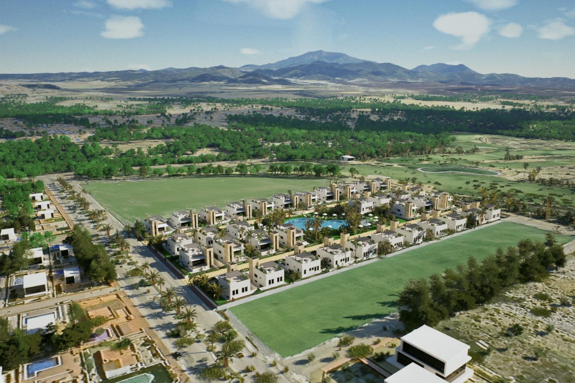 Obra nueva - Villa - Mazarrón - Camposol Golf