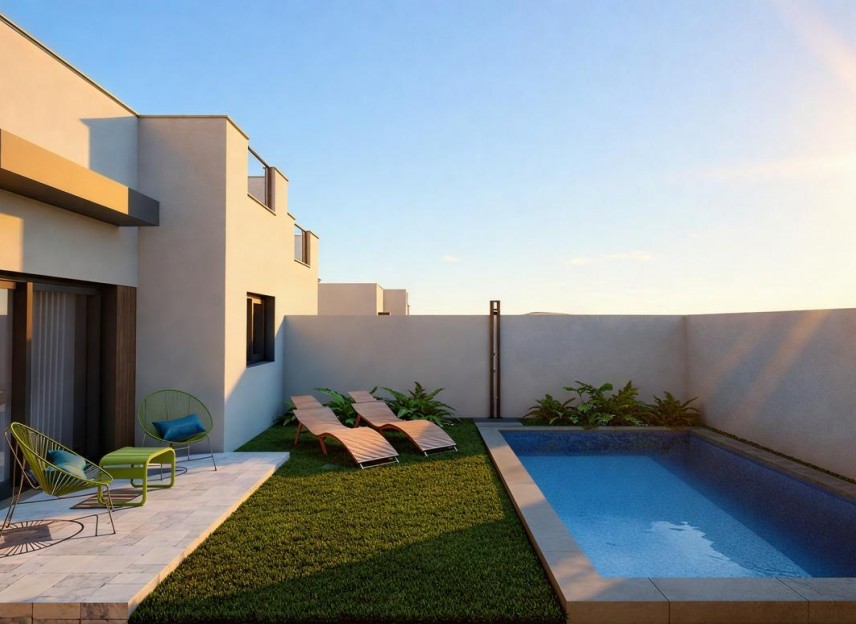 Obra nueva - Villa - Mazarrón - Country Club