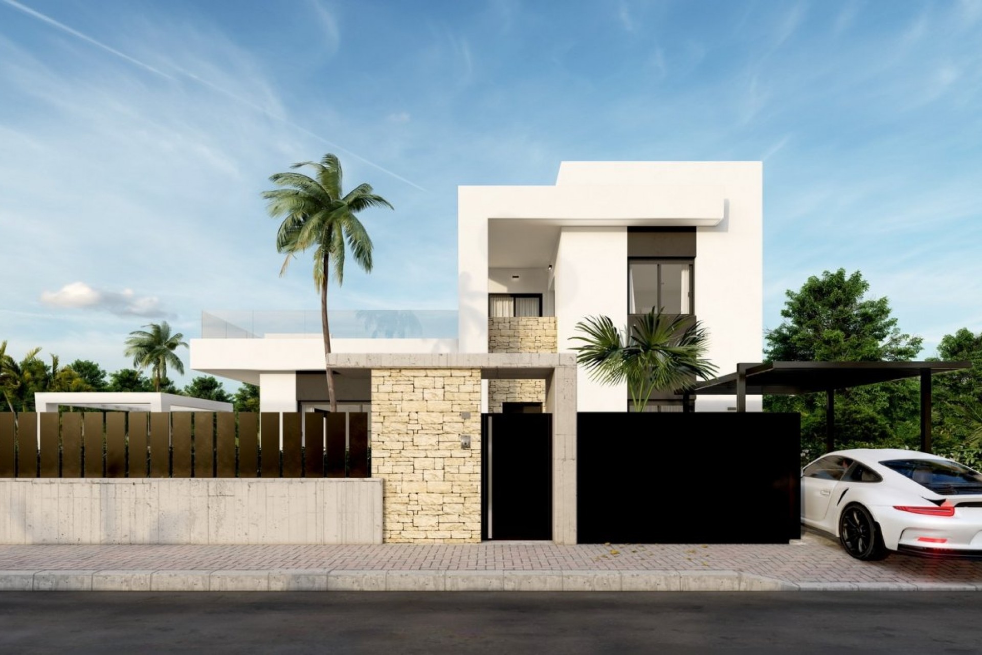 Obra nueva - Villa - Orihuela Costa - La Ciñuelica