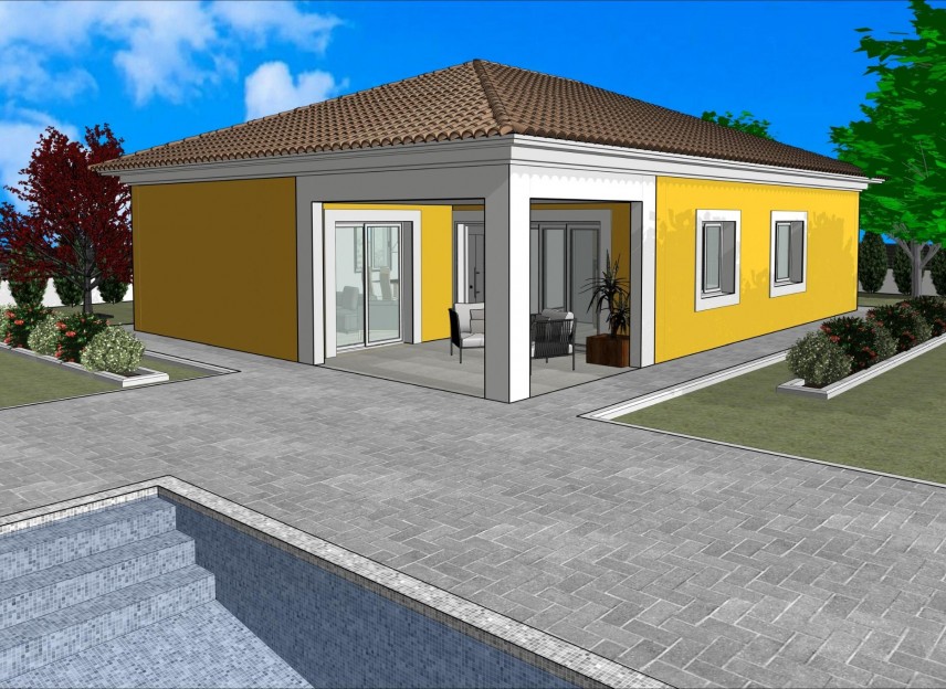 Obra nueva - Villa - Pinoso - Lel