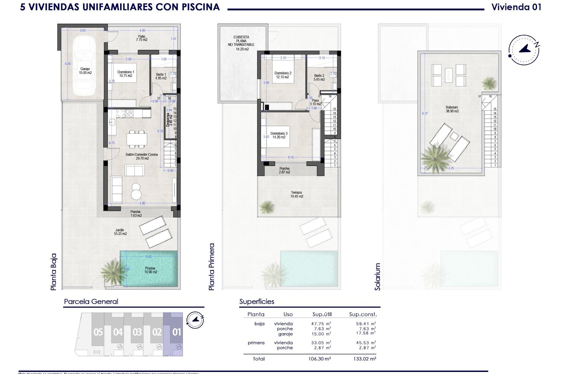 Obra nueva - Villa - San Pedro del Pinatar - Polideportivo