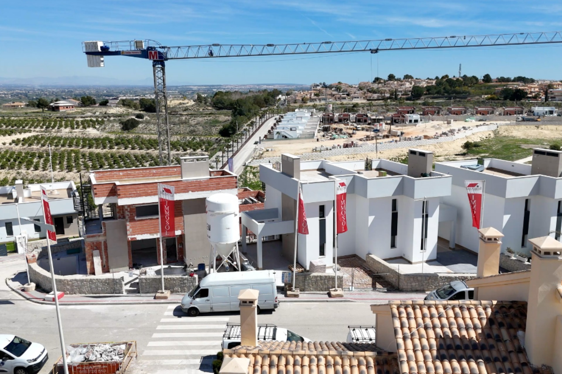 Obra nueva - Villas - Algorfa - Calle Alicante, 36
